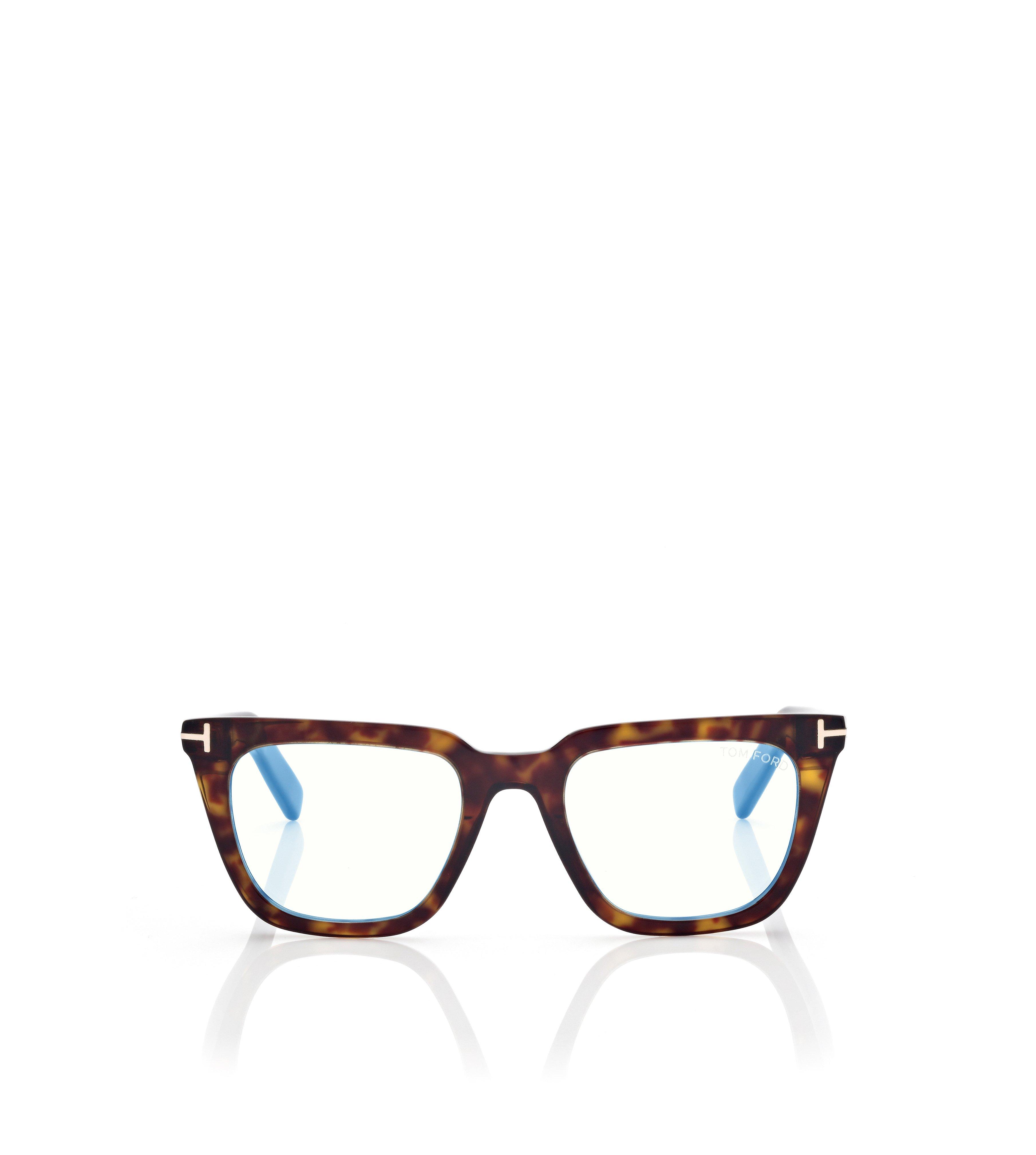 BLUE BLOCK SQUARE OPTICALS