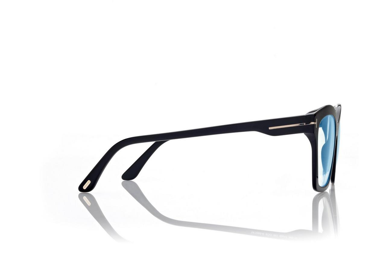 BLUE BLOCK SQUARE OPTICALS | Tom Ford Fashion