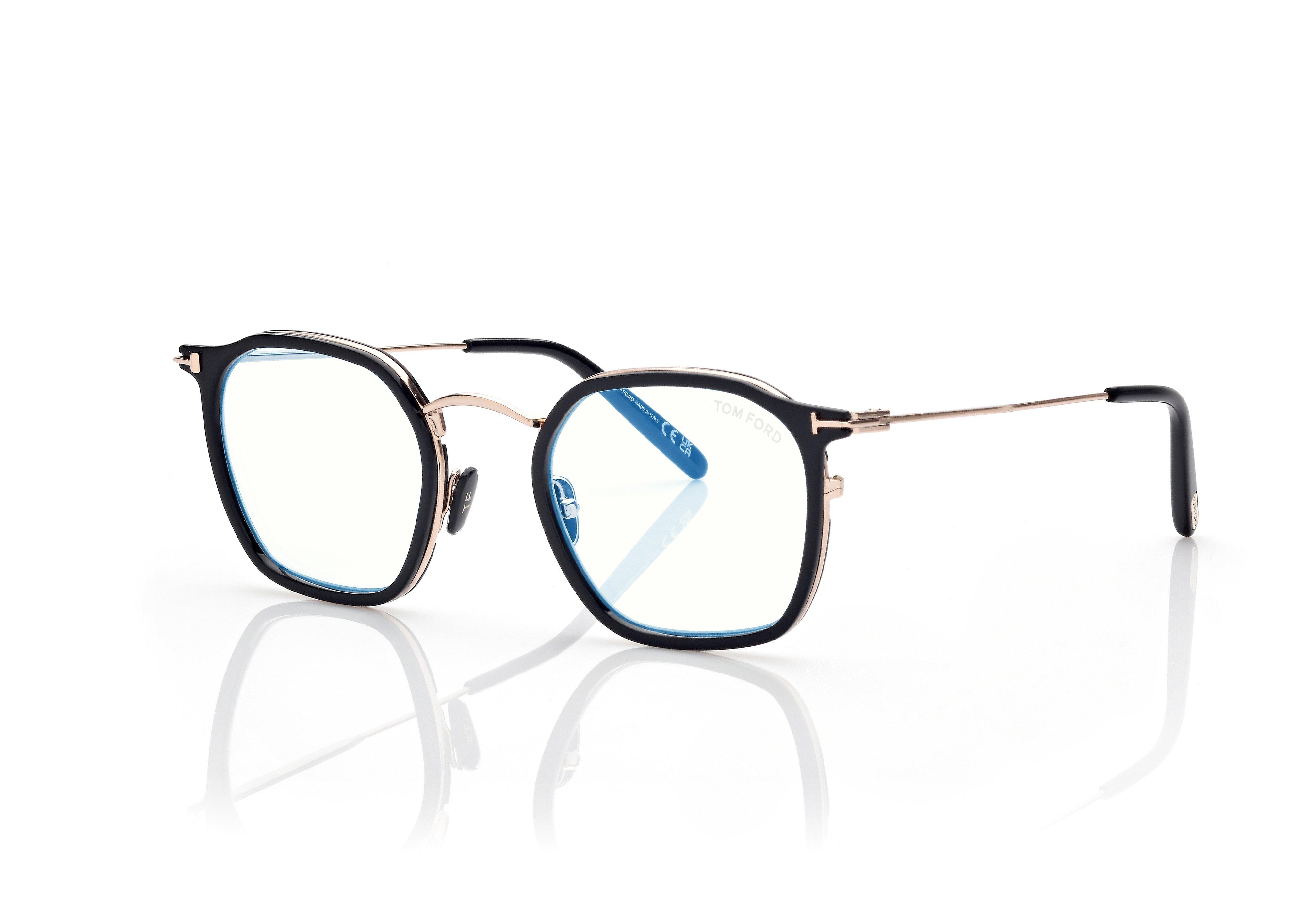 BLUE BLOCK ROUND OPTICALS | TOM FORD Fashion