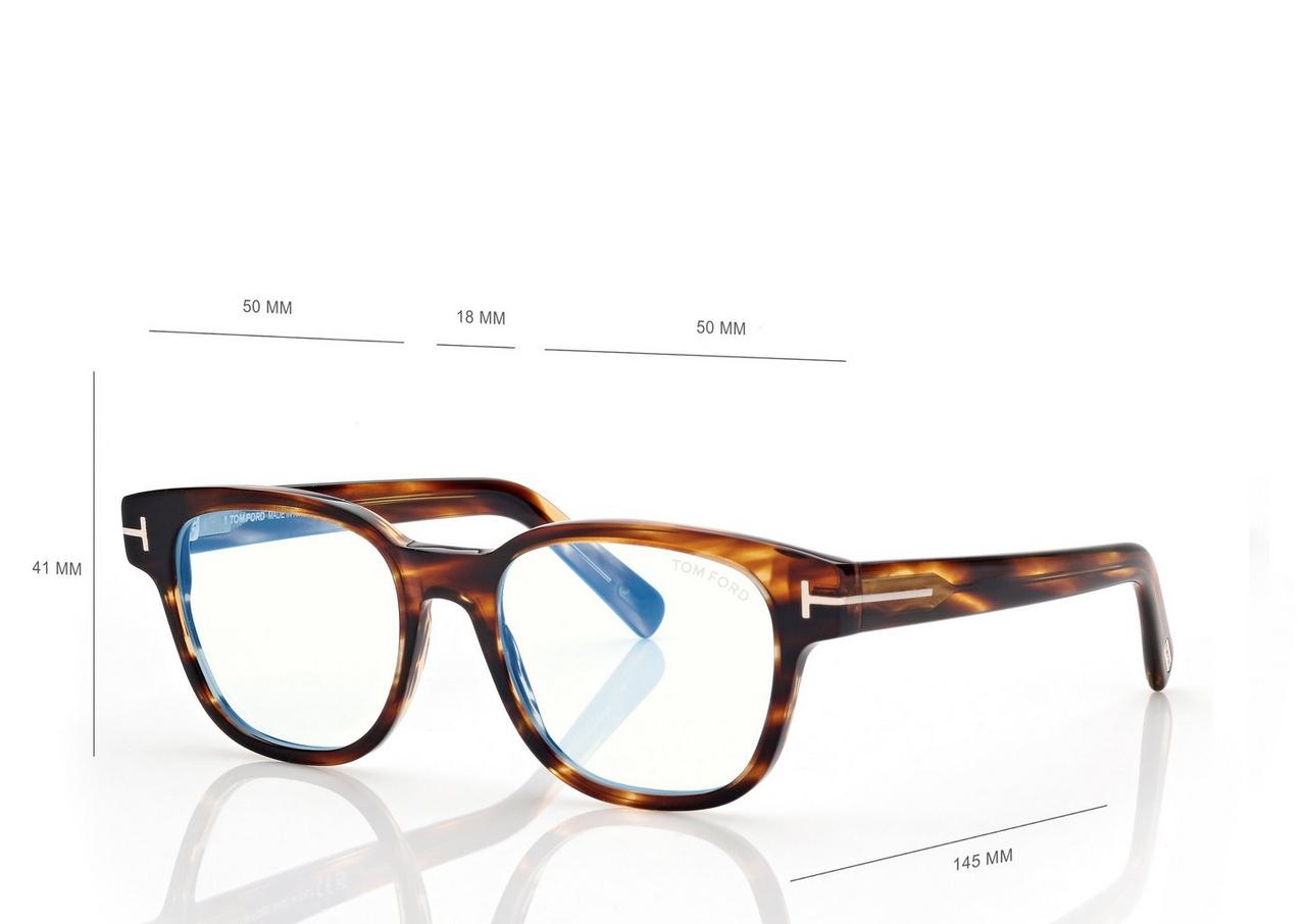 BLUE BLOCK SQUARE OPTICALS image number 3