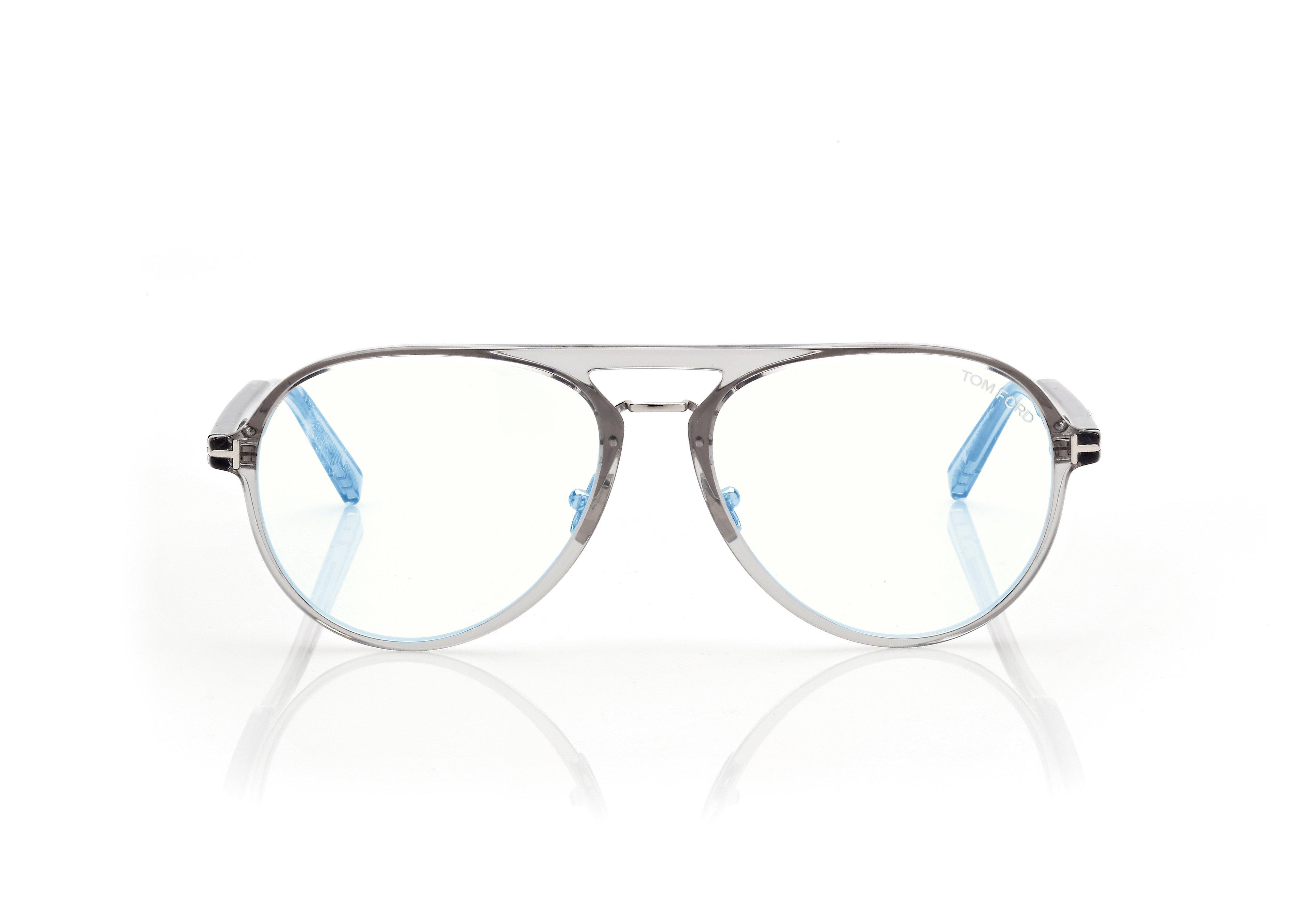 BLUE BLOCK PILOT OPTICALS | Tom Ford Fashion