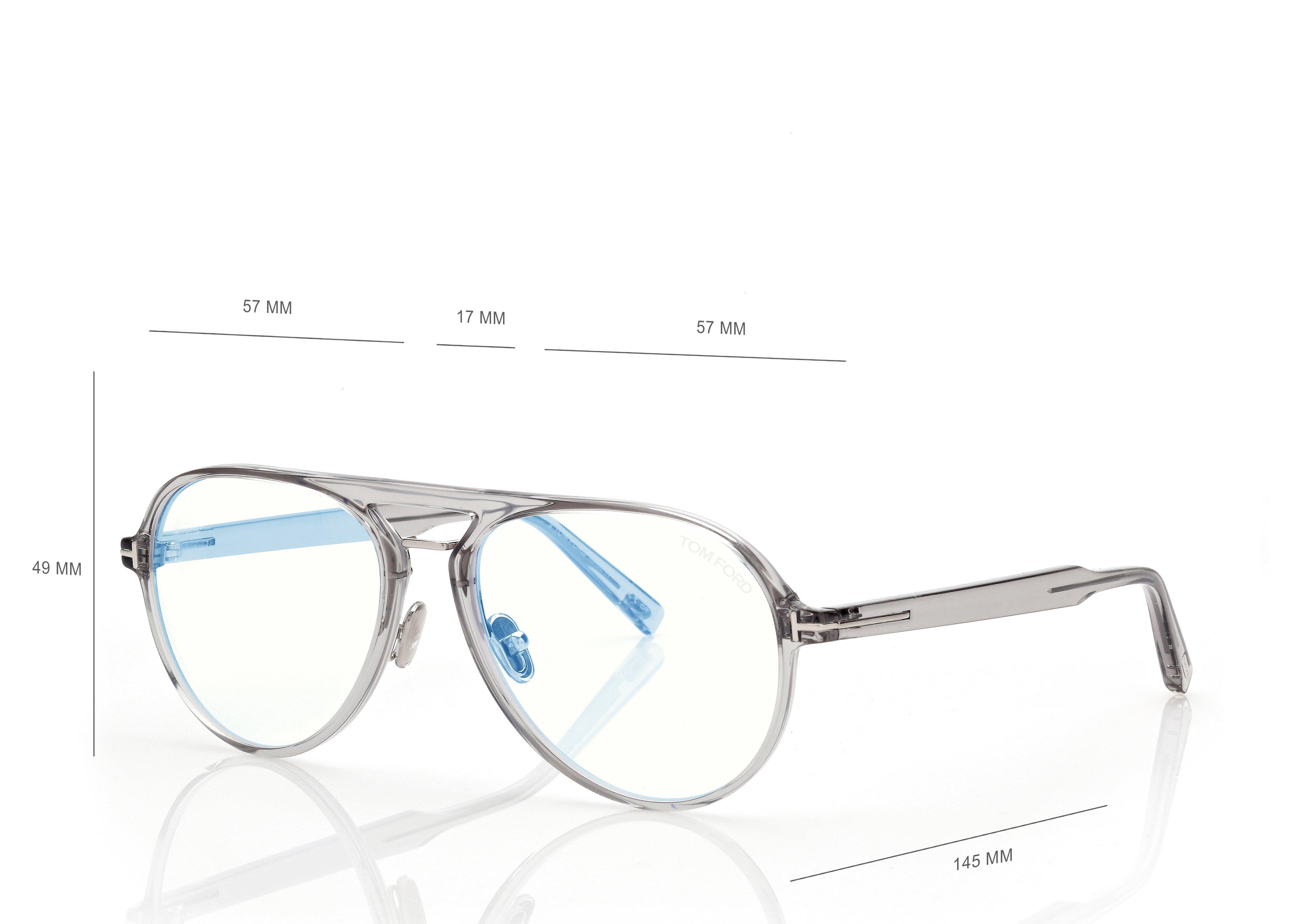 BLUE BLOCK PILOT OPTICALS | TOM FORD Fashion