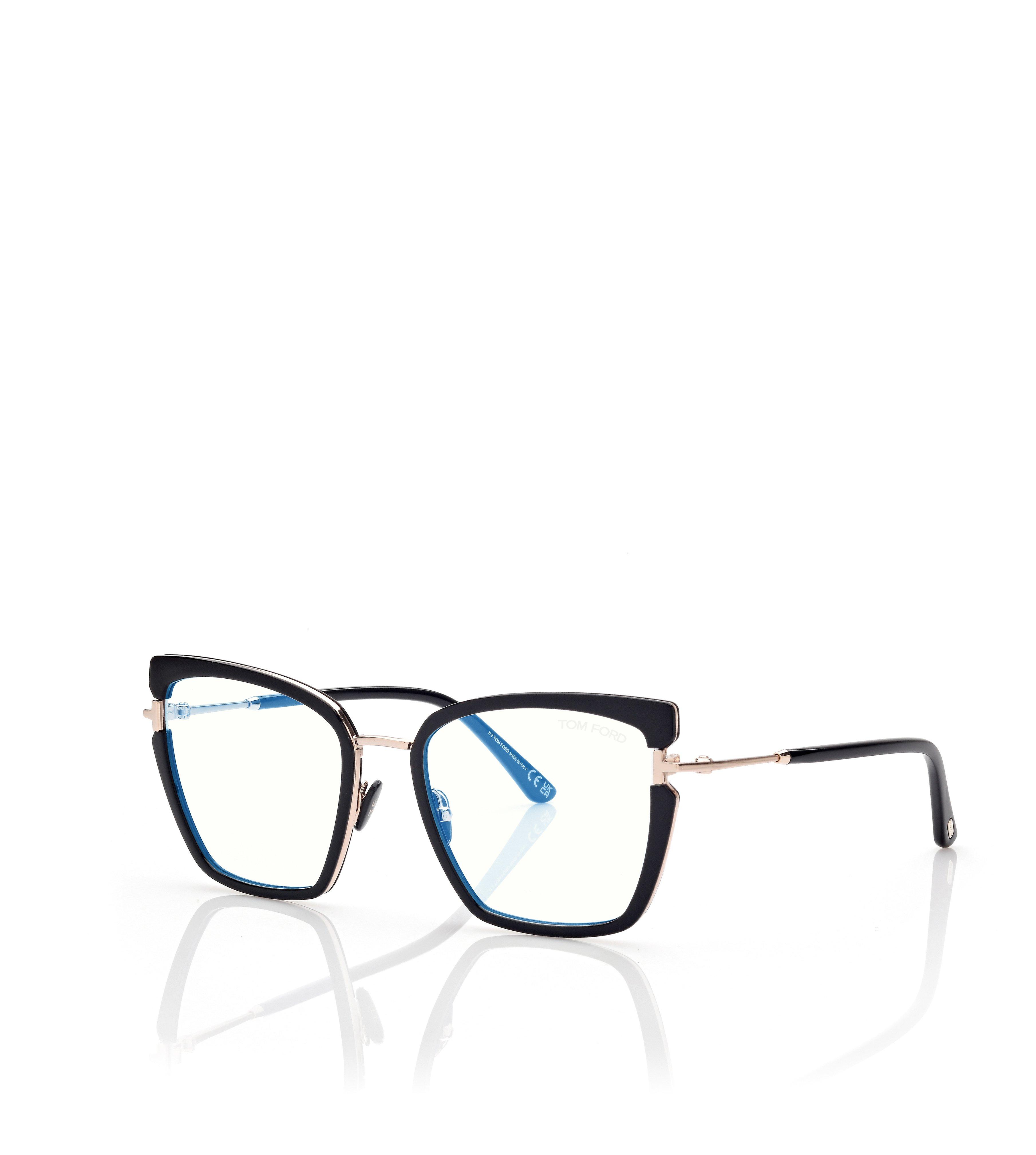 BLUE BLOCK BUTTERFLY OPTICALS