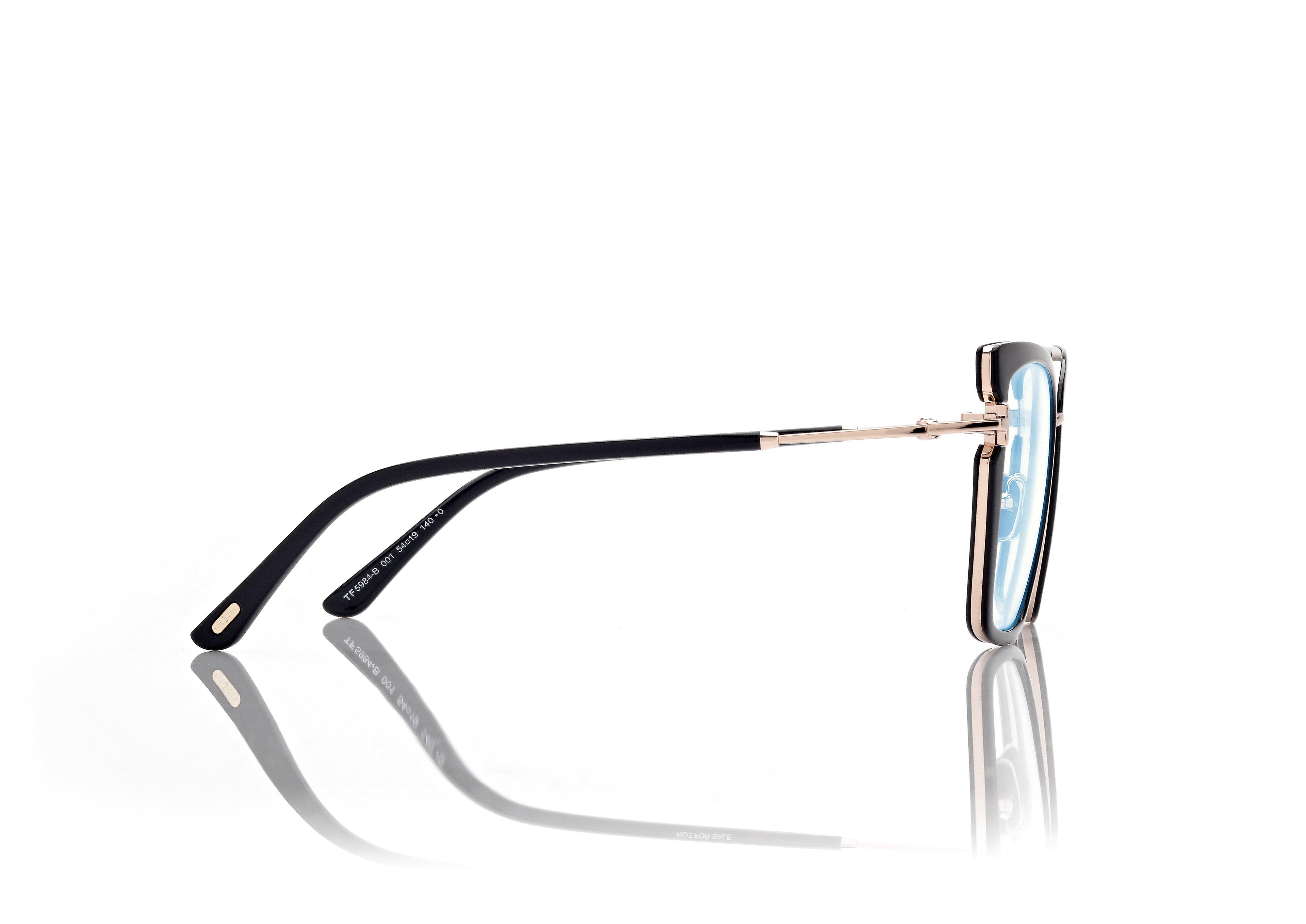 BLUE BLOCK BUTTERFLY OPTICALS | Tom Ford Fashion