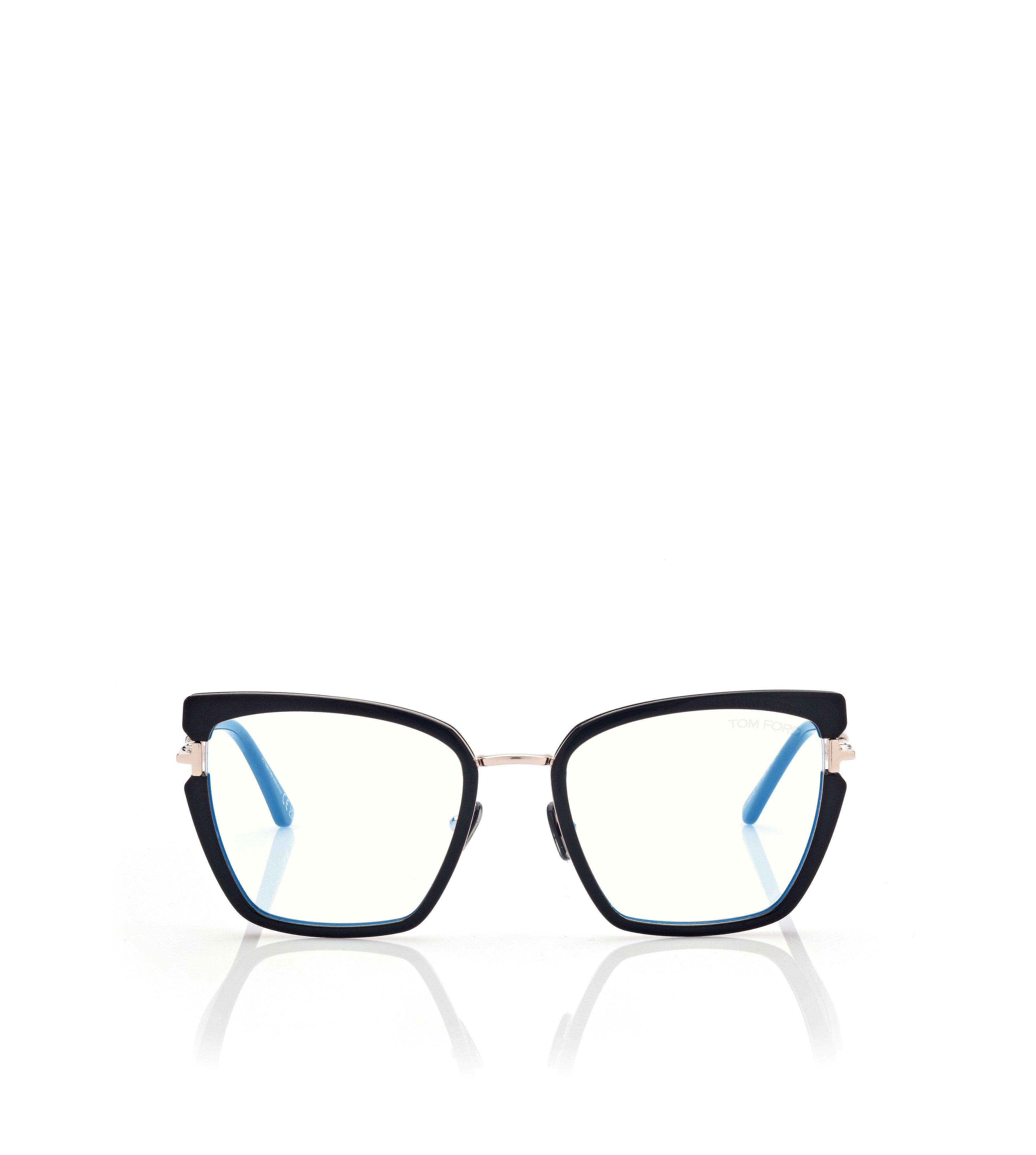 LUNETTES PAPILLON LUMI&Egrave;RE BLEUE