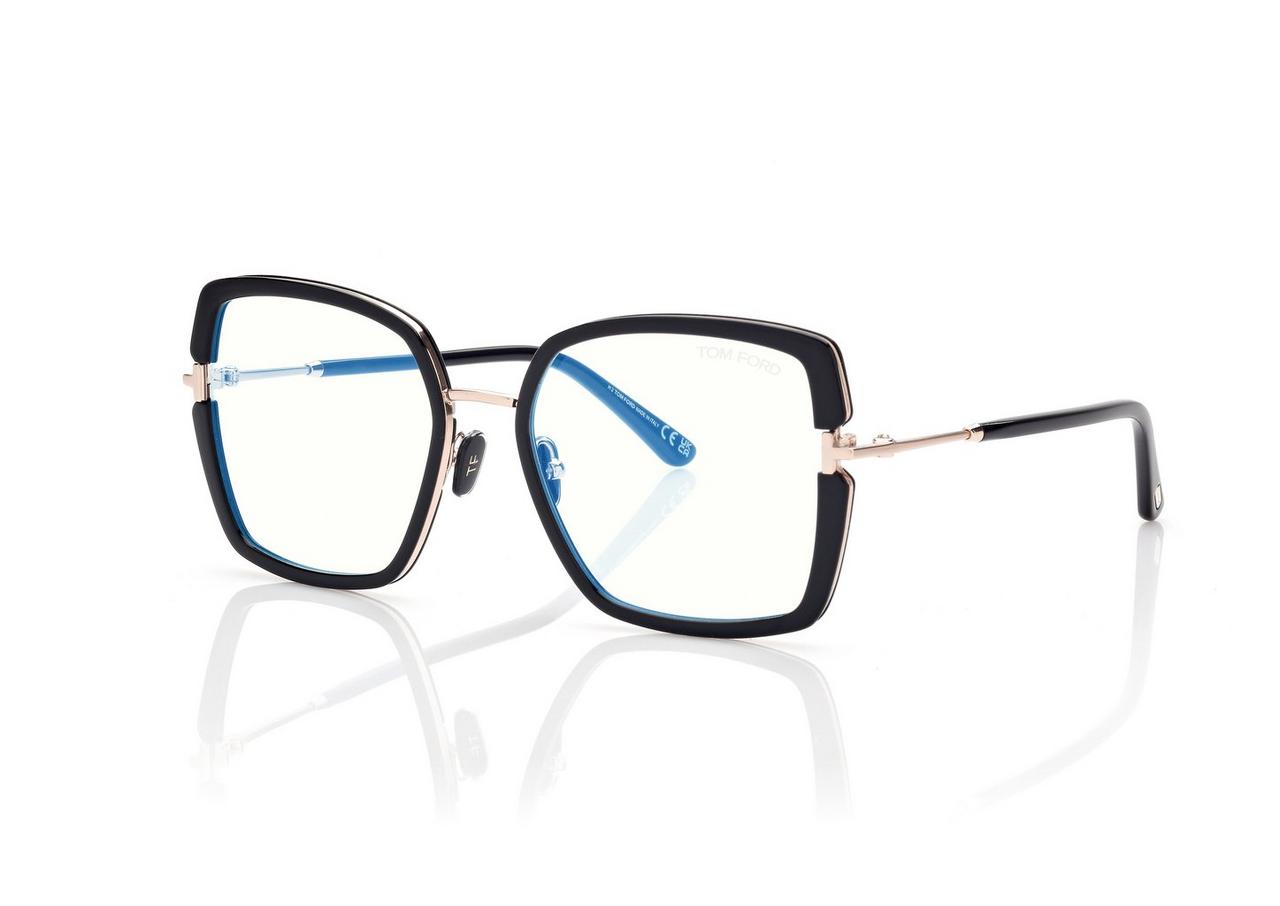 BLUE BLOCK SQUARE OPTICALS image number 1