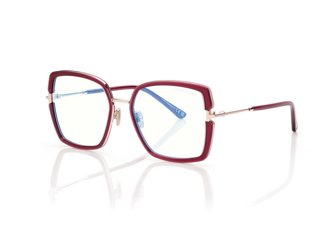 BLUE BLOCK SQUARE OPTICALS image number 1