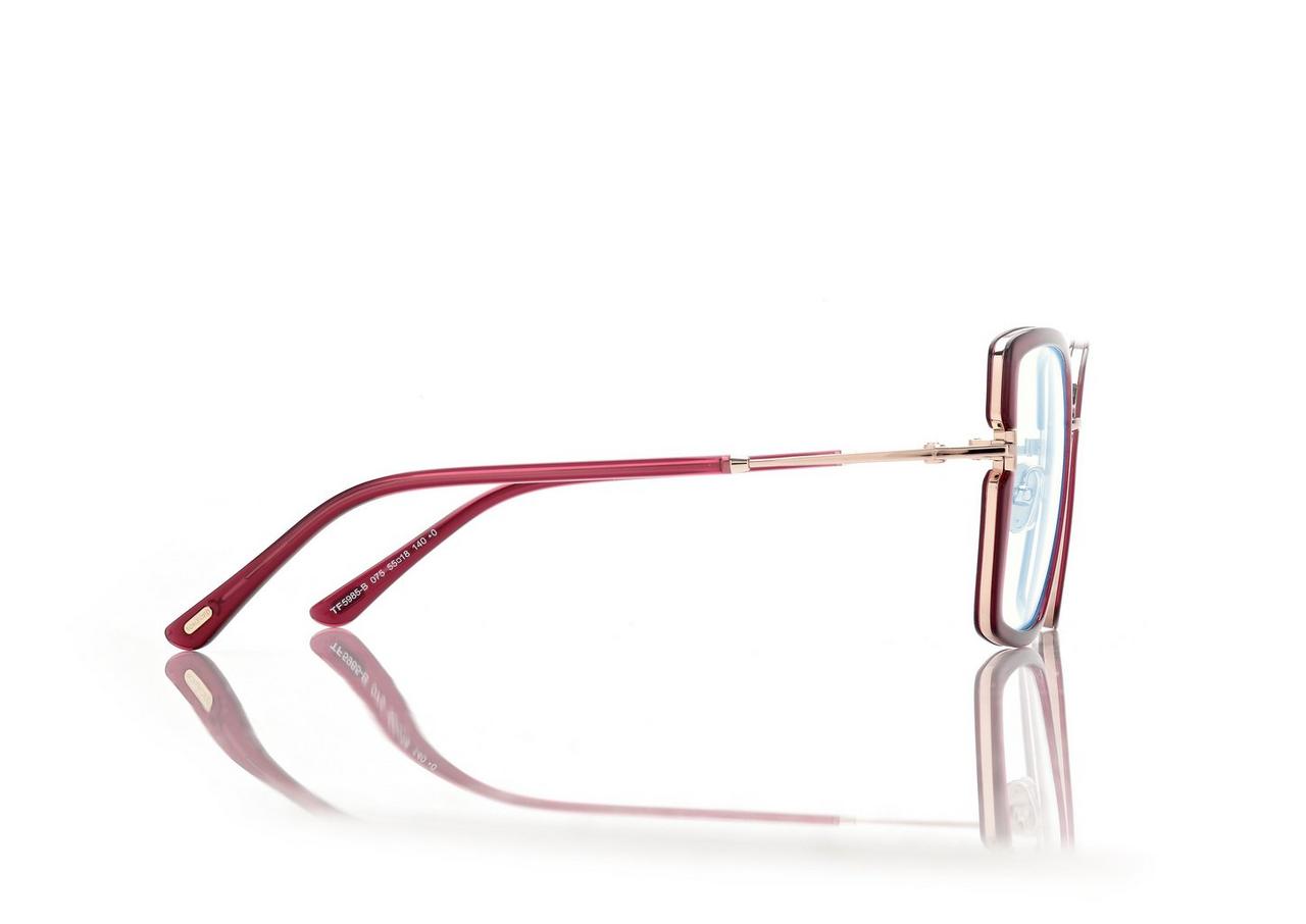 BLUE BLOCK SQUARE OPTICALS image number 2