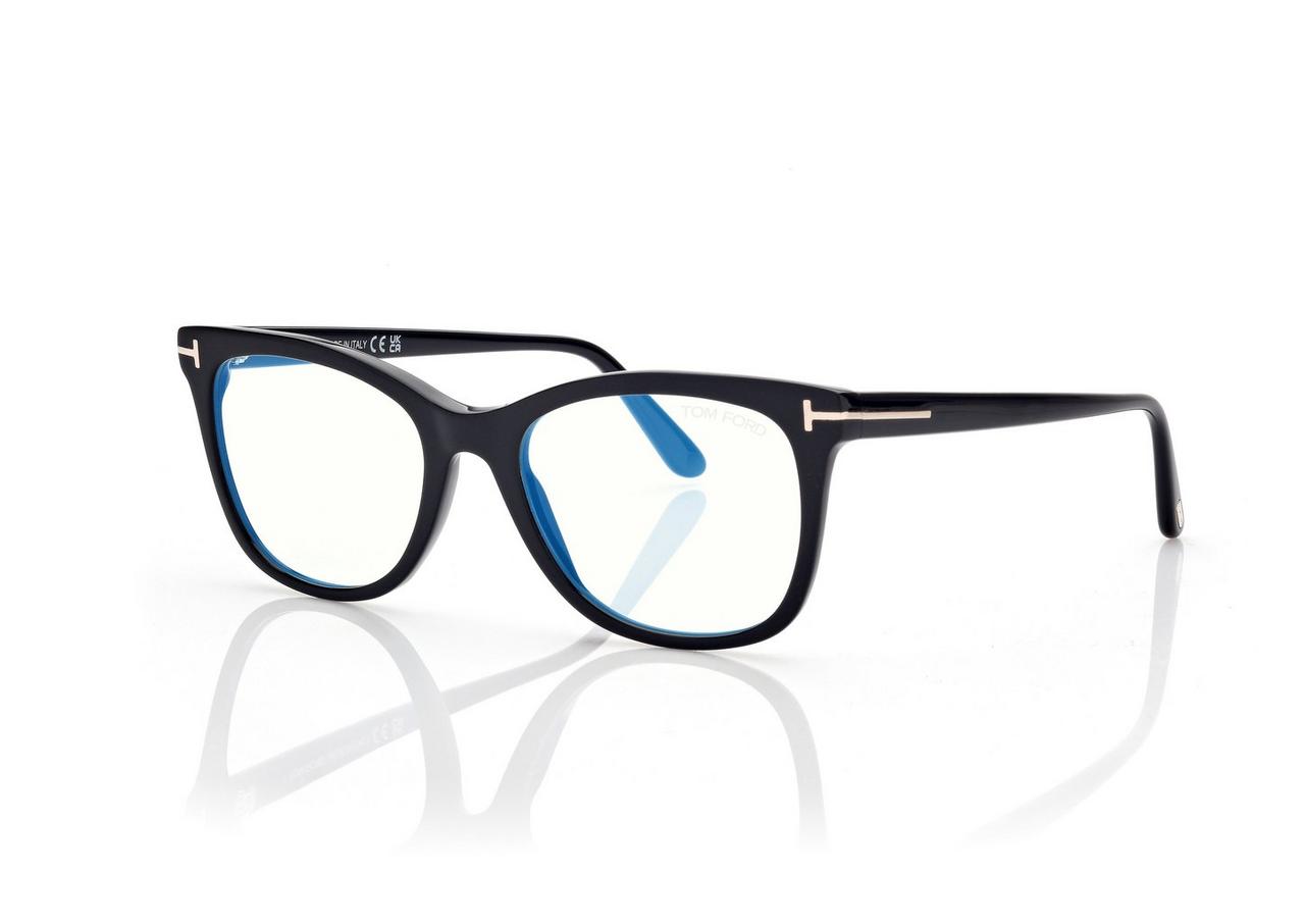 BLUE BLOCK SQUARE OPTICALS image number 1