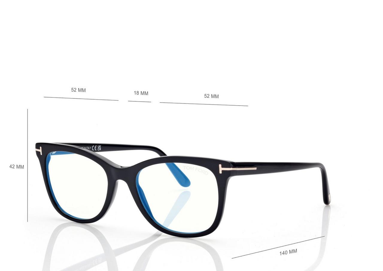 BLUE BLOCK SQUARE OPTICALS image number 3