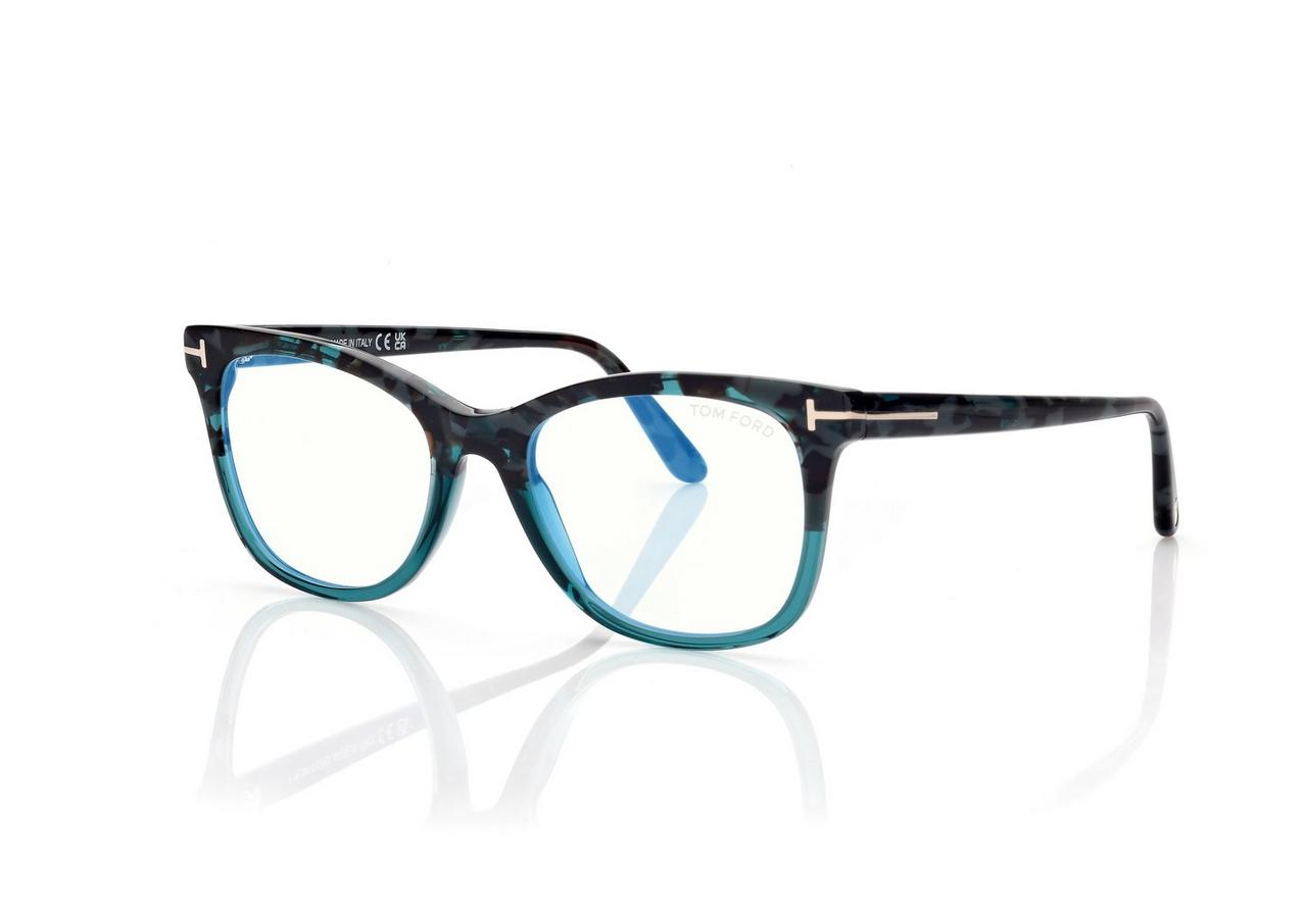 BLUE BLOCK SQUARE OPTICALS image number 1