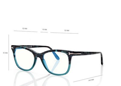 BLUE BLOCK SQUARE OPTICALS image number 3