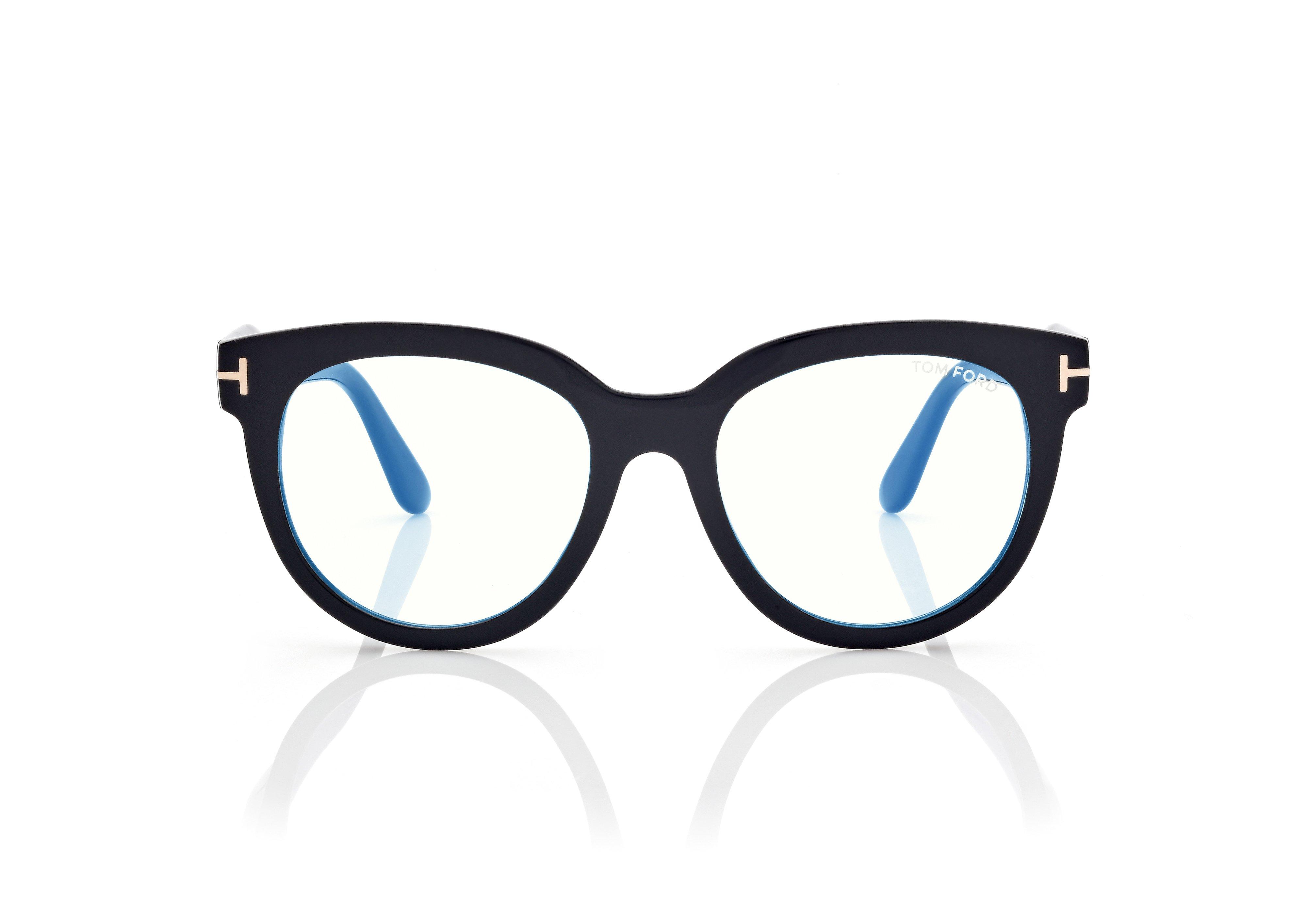 BLUE BLOCK BUTTERFLY OPTICALS | TOM FORD Fashion display picture 2