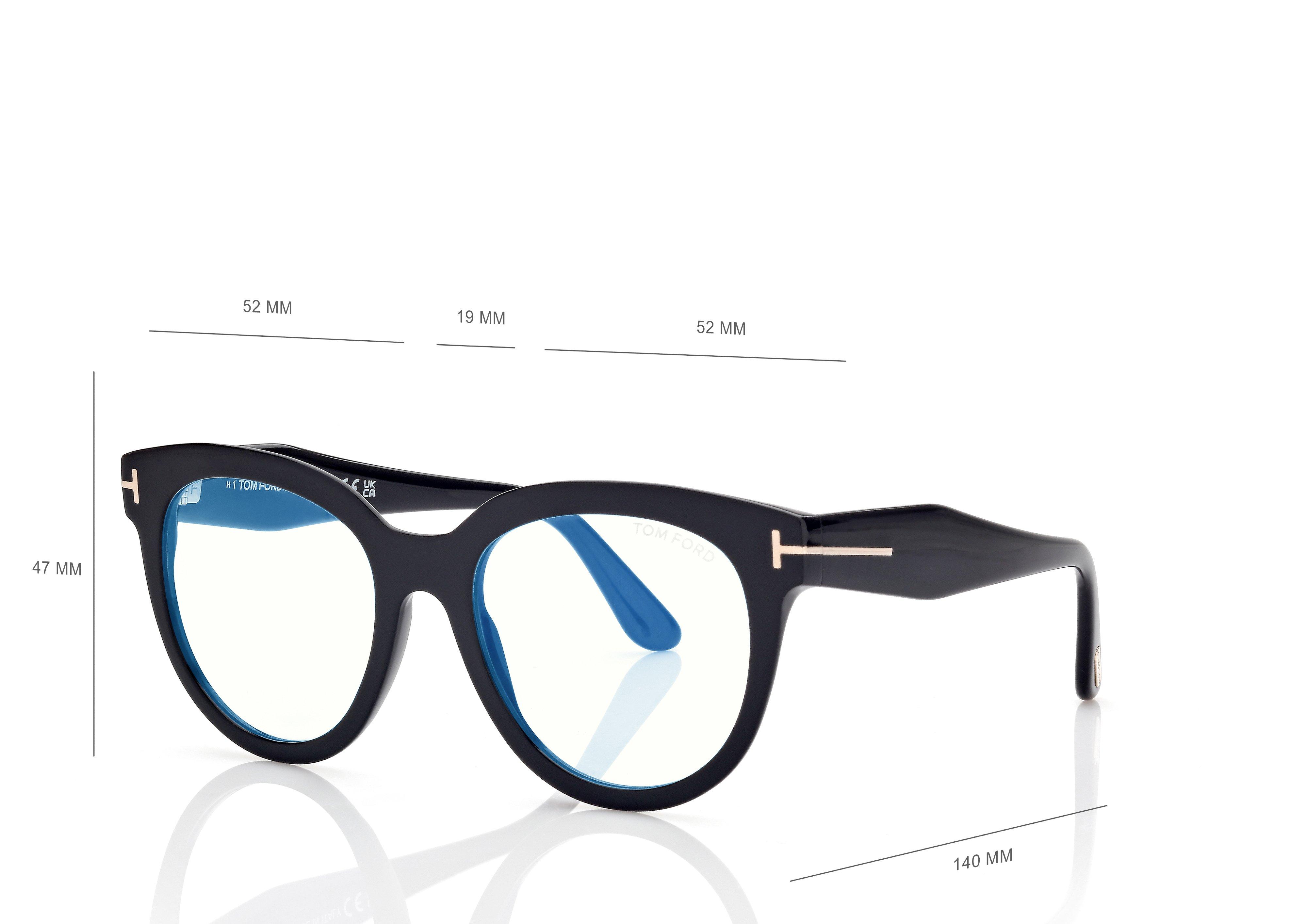 NWT Tom Ford FT5987-B Pink Round 52mm Eyeglasses Amazon.com: Eyeglasses Tom Ford FT 5784 -D-B Asian fit 072  main image 4