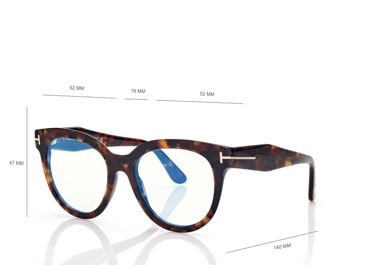 BLUE BLOCK BUTTERFLY OPTICALS image number 3