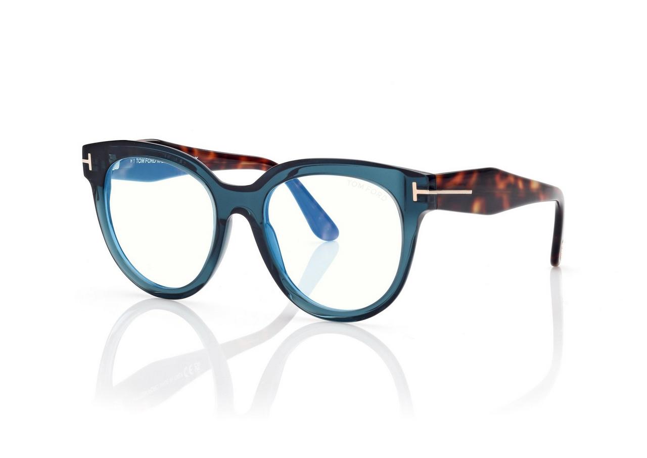 BLUE BLOCK BUTTERFLY OPTICALS image number 1