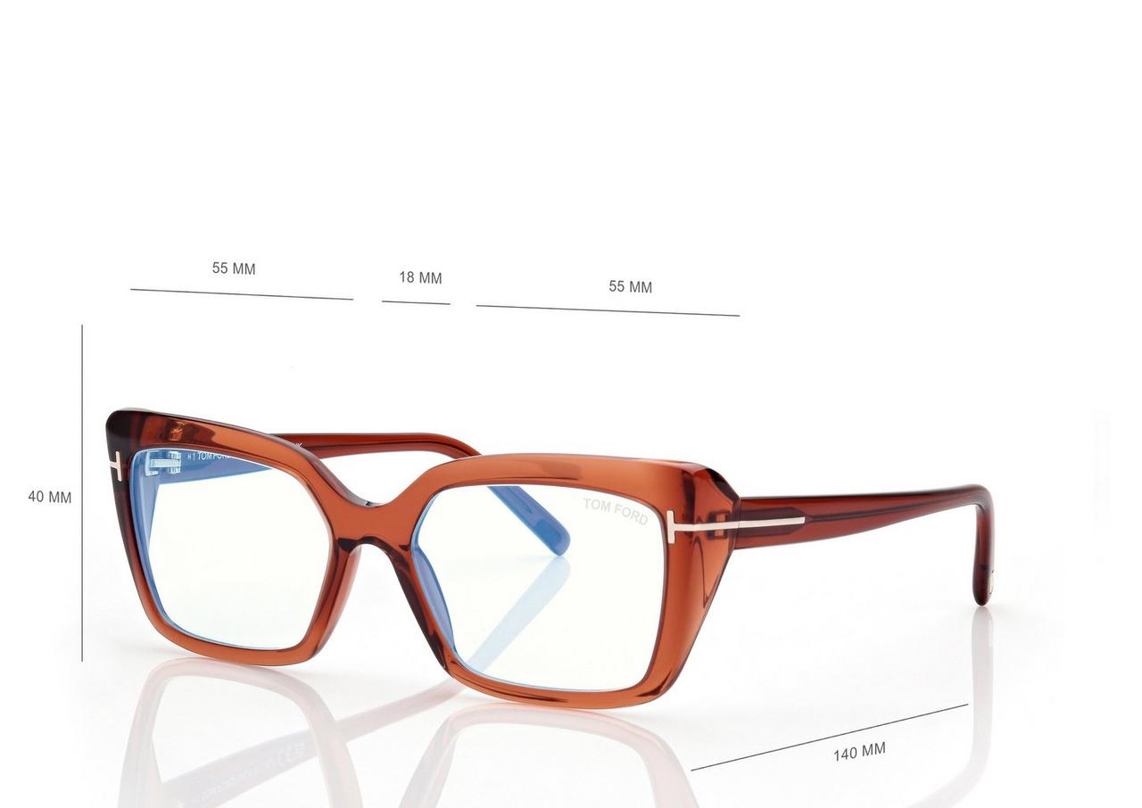 BLUE BLOCK RECTANGULAR OPTICALS image number 3