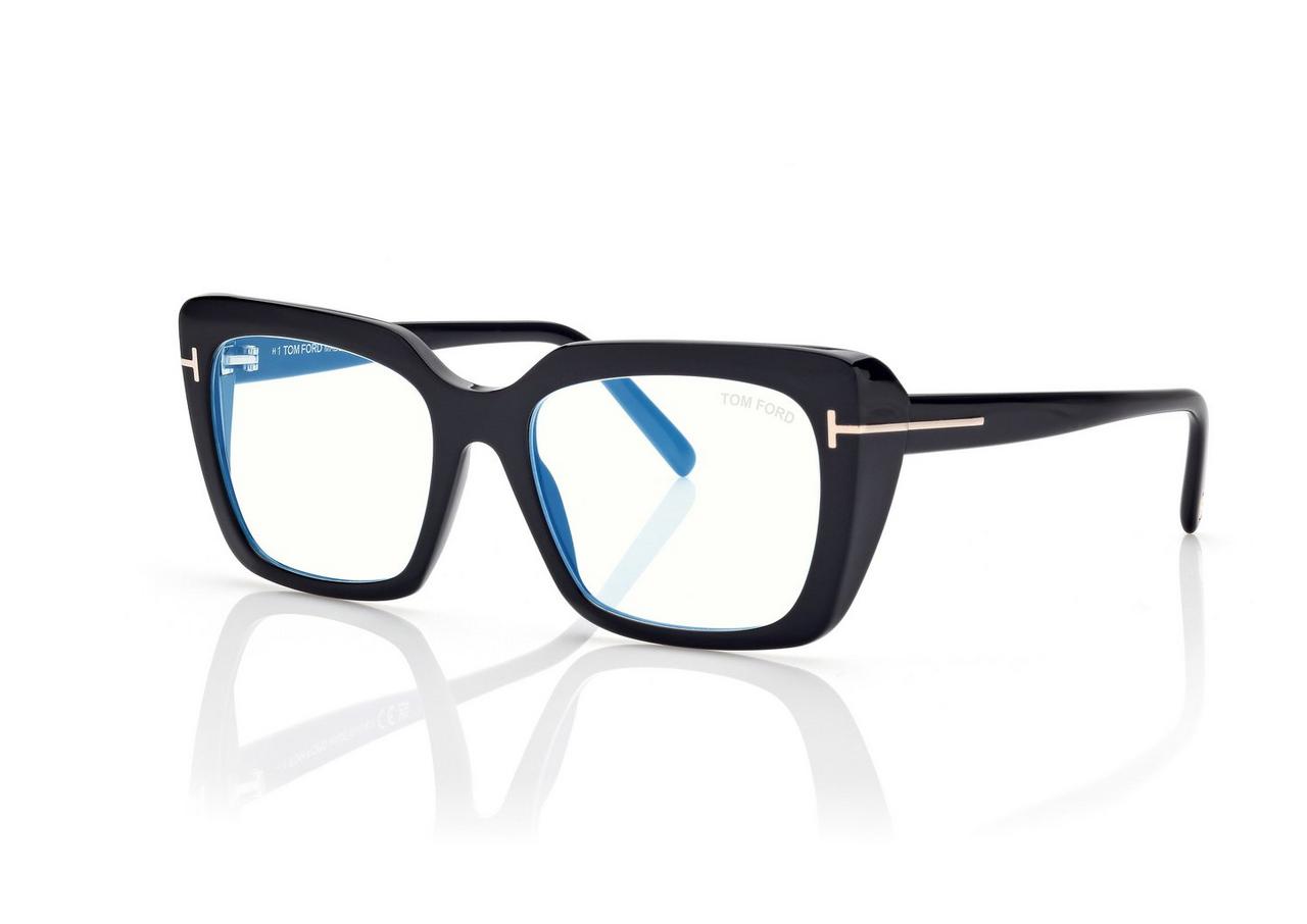 BLUE BLOCK SQUARE OPTICALS image number 1