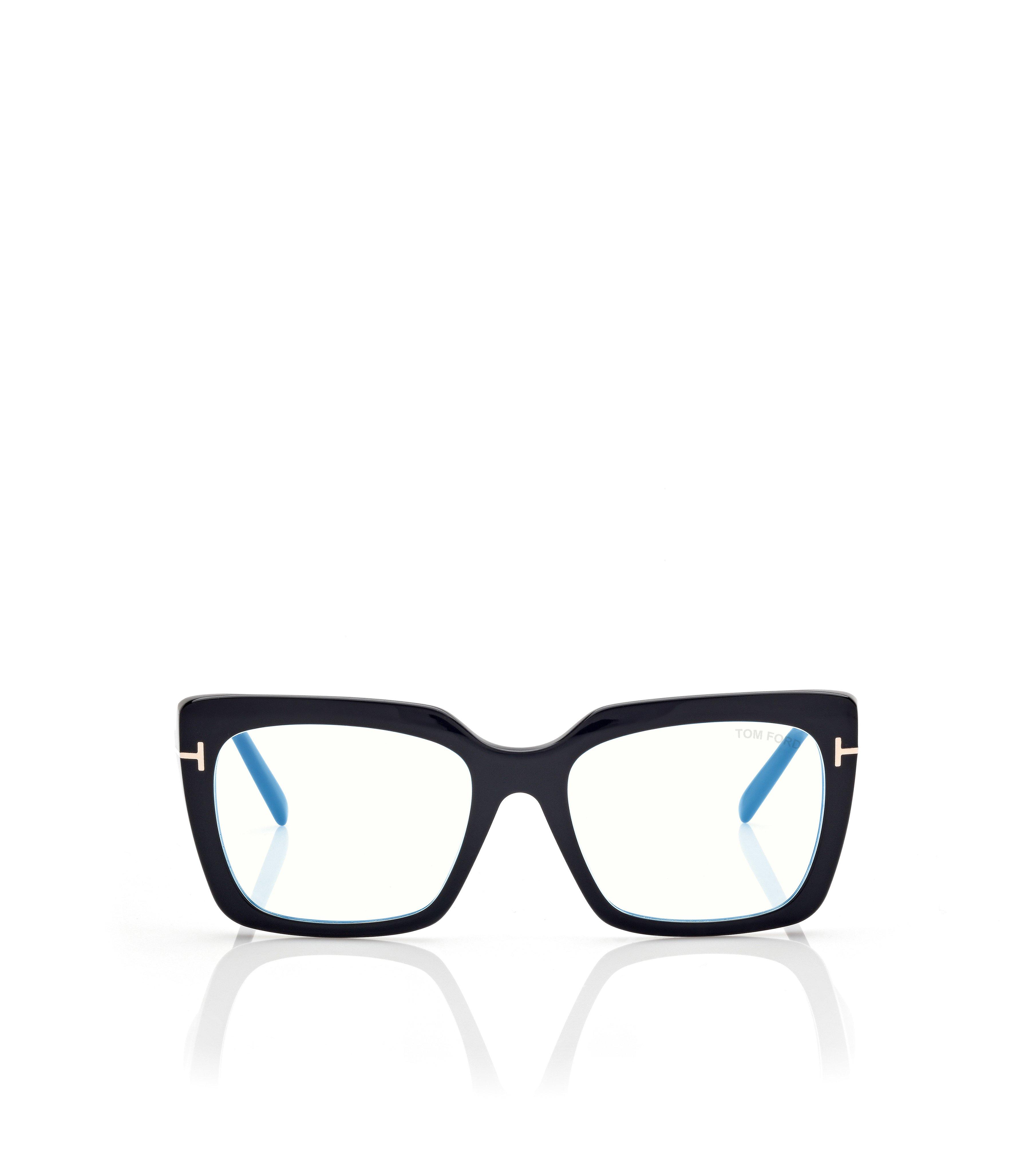 BLUE BLOCK SQUARE OPTICALS