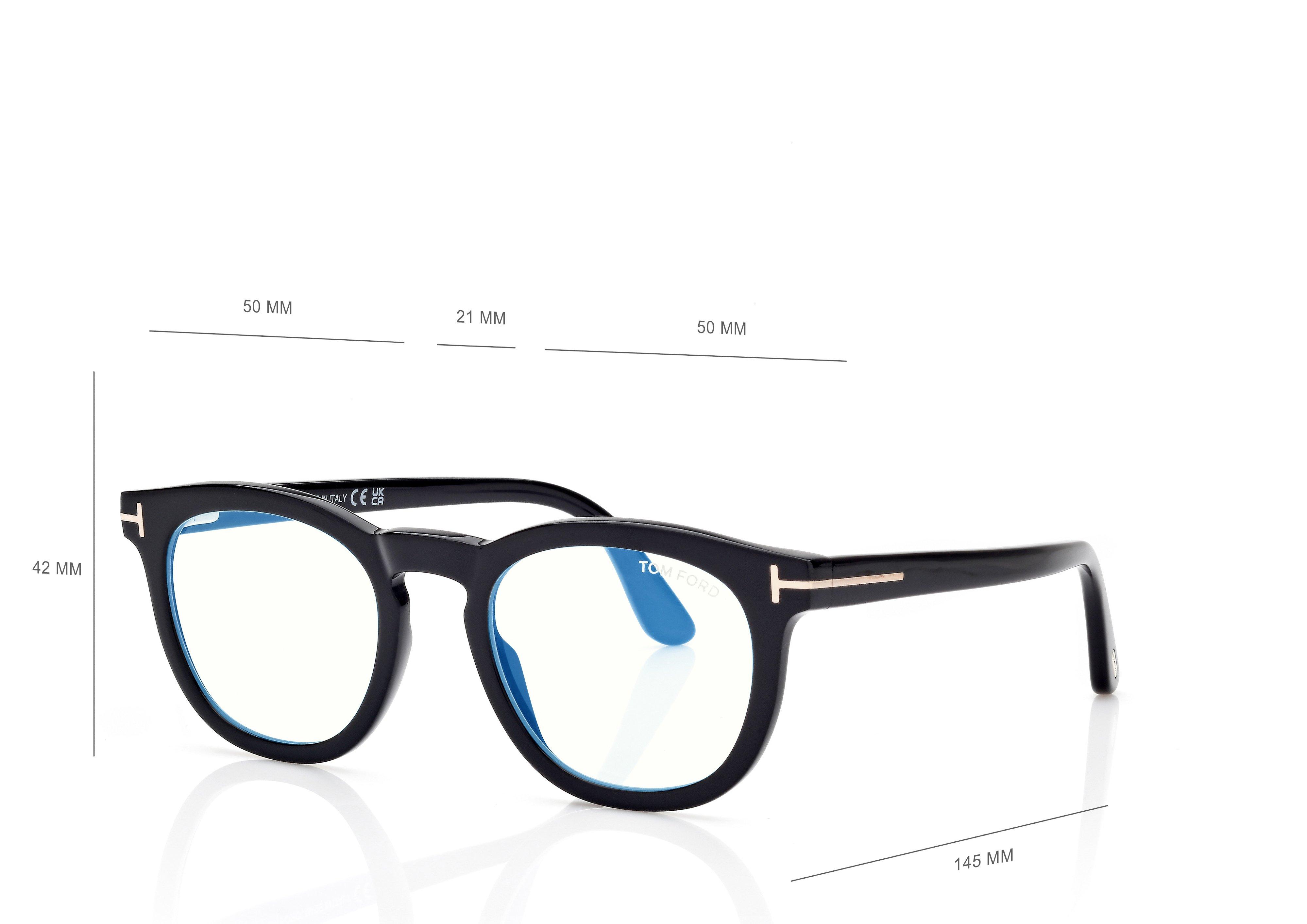 BLUE BLOCK ROUND OPTICALS | TOM FORD Fashion