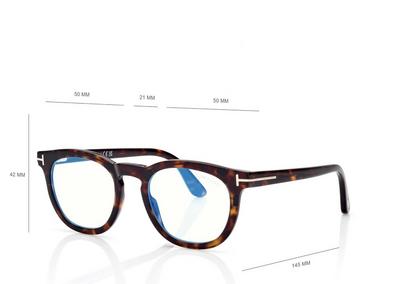 BLUE BLOCK ROUND OPTICALS image number 3