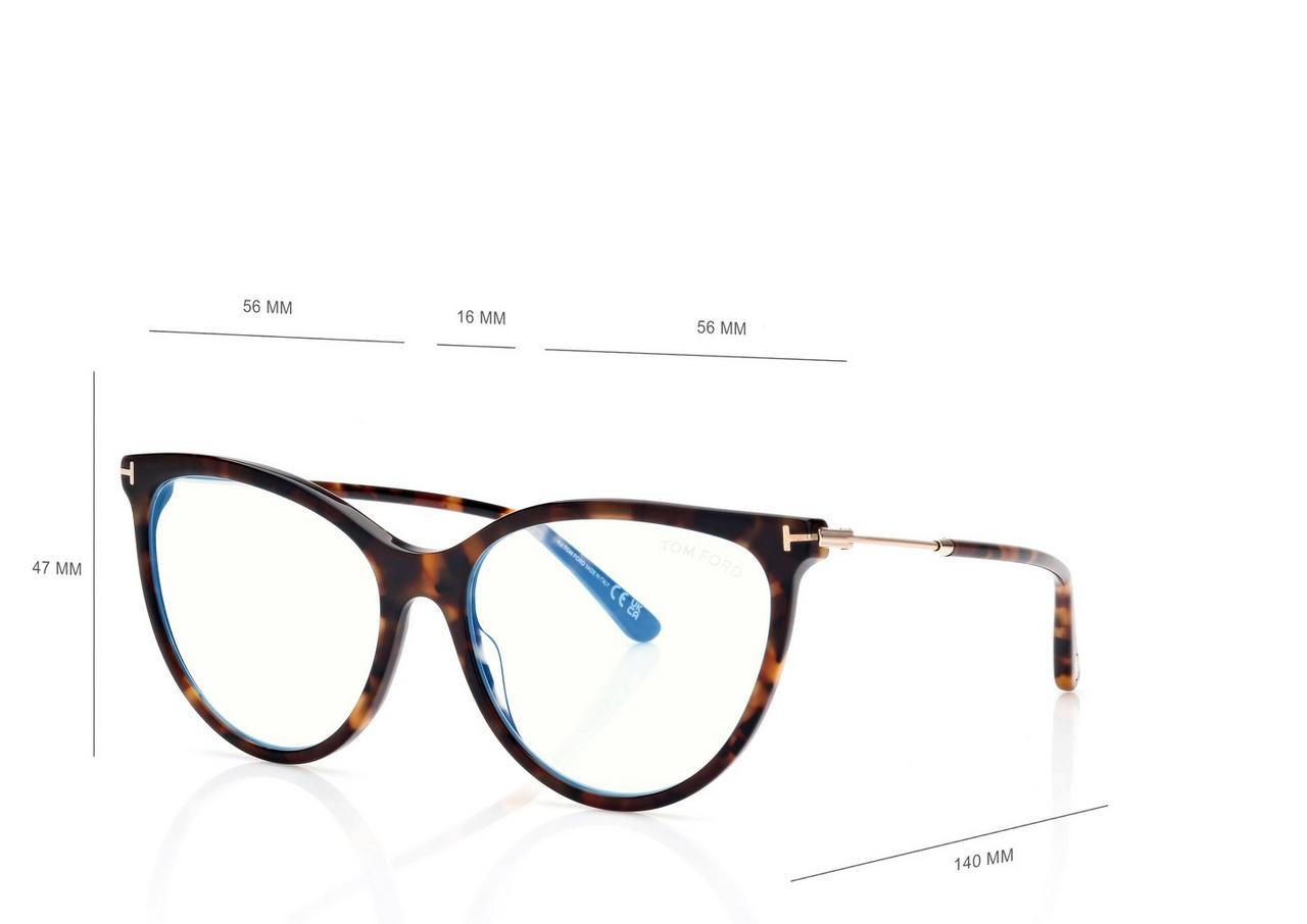 BLUE BLOCK CAT EYE OPTICALS image number 3