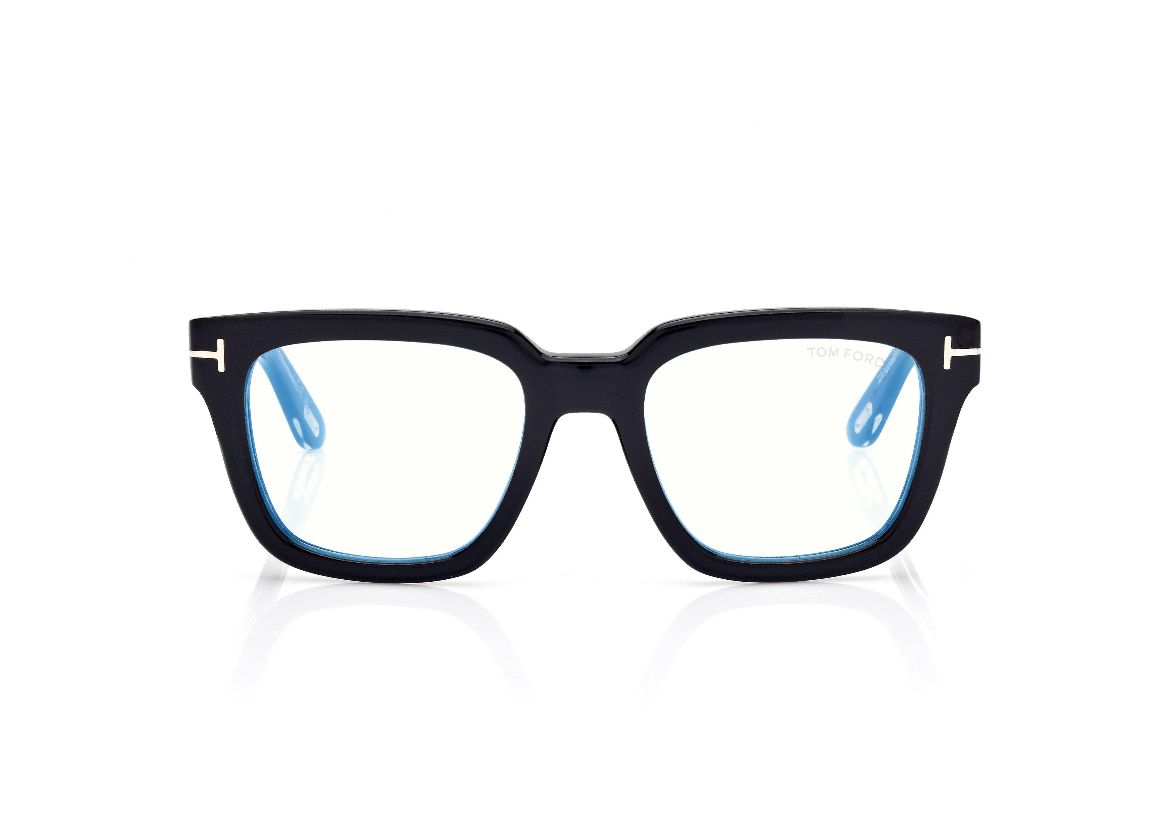 ICON BLUE BLOCK SQUARE OPTICALS | Tom Ford Fashion
