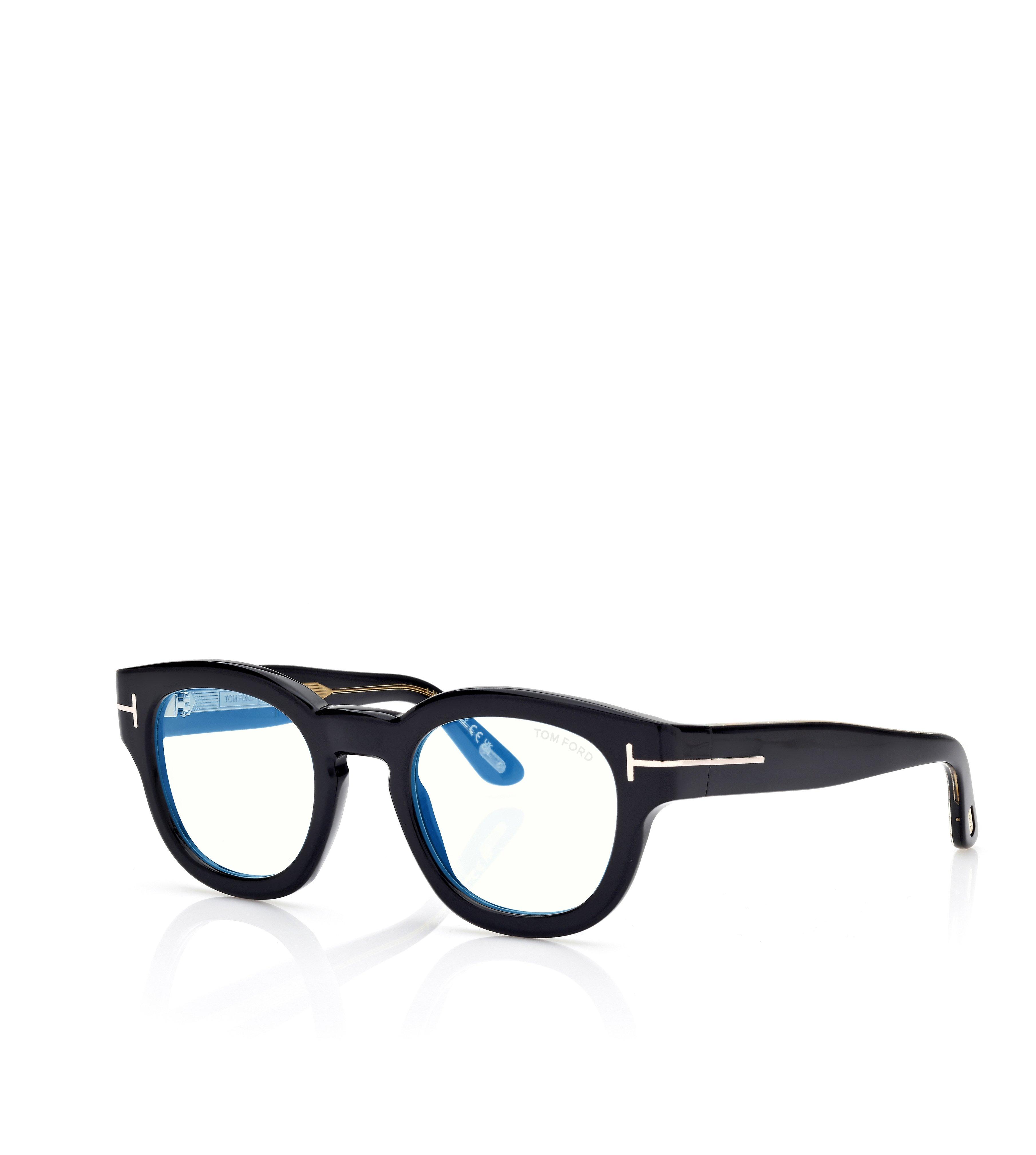 ICON BLUE BLOCK ROUND OPTICALS