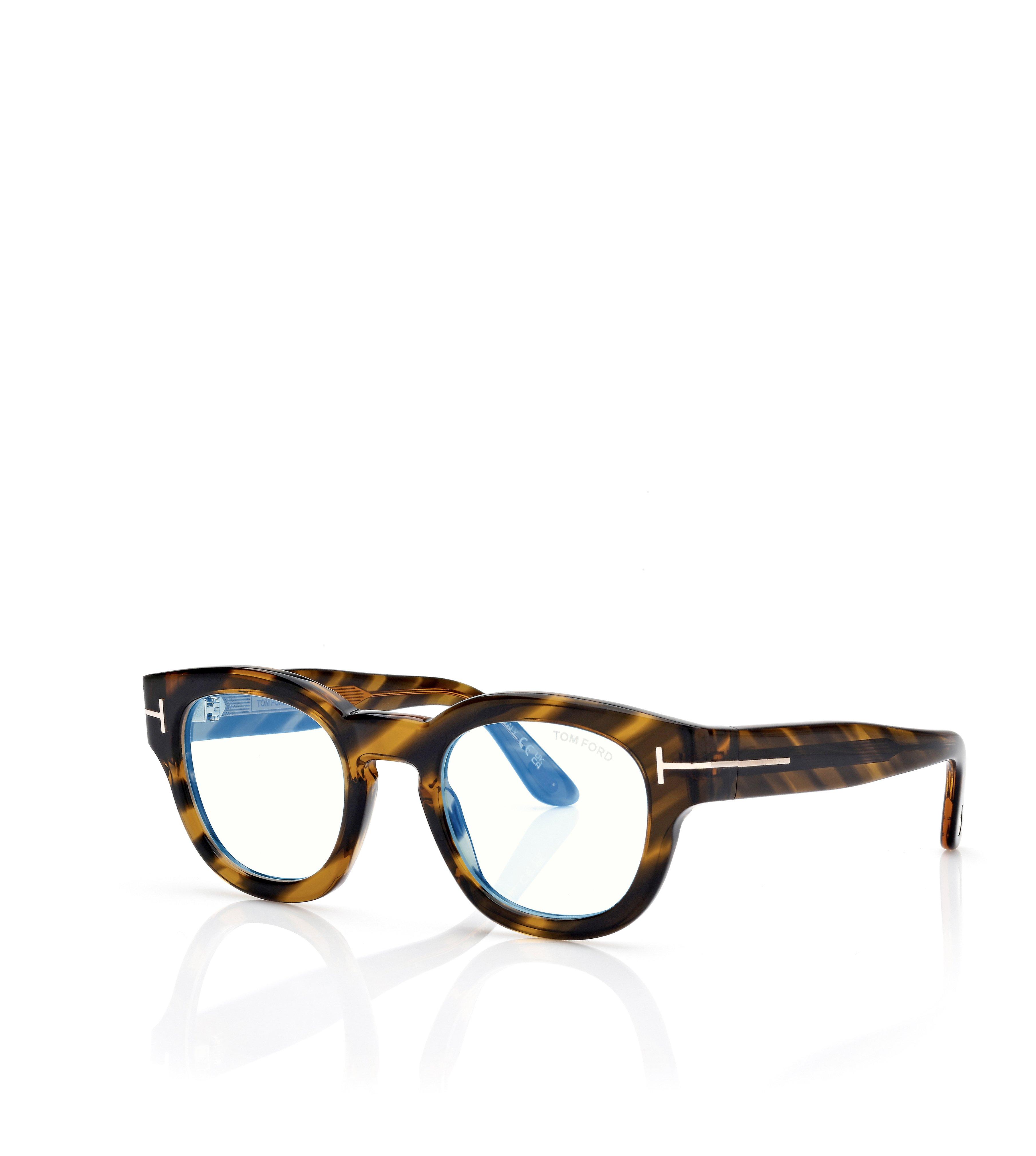 ICON BLUE BLOCK ROUND OPTICALS