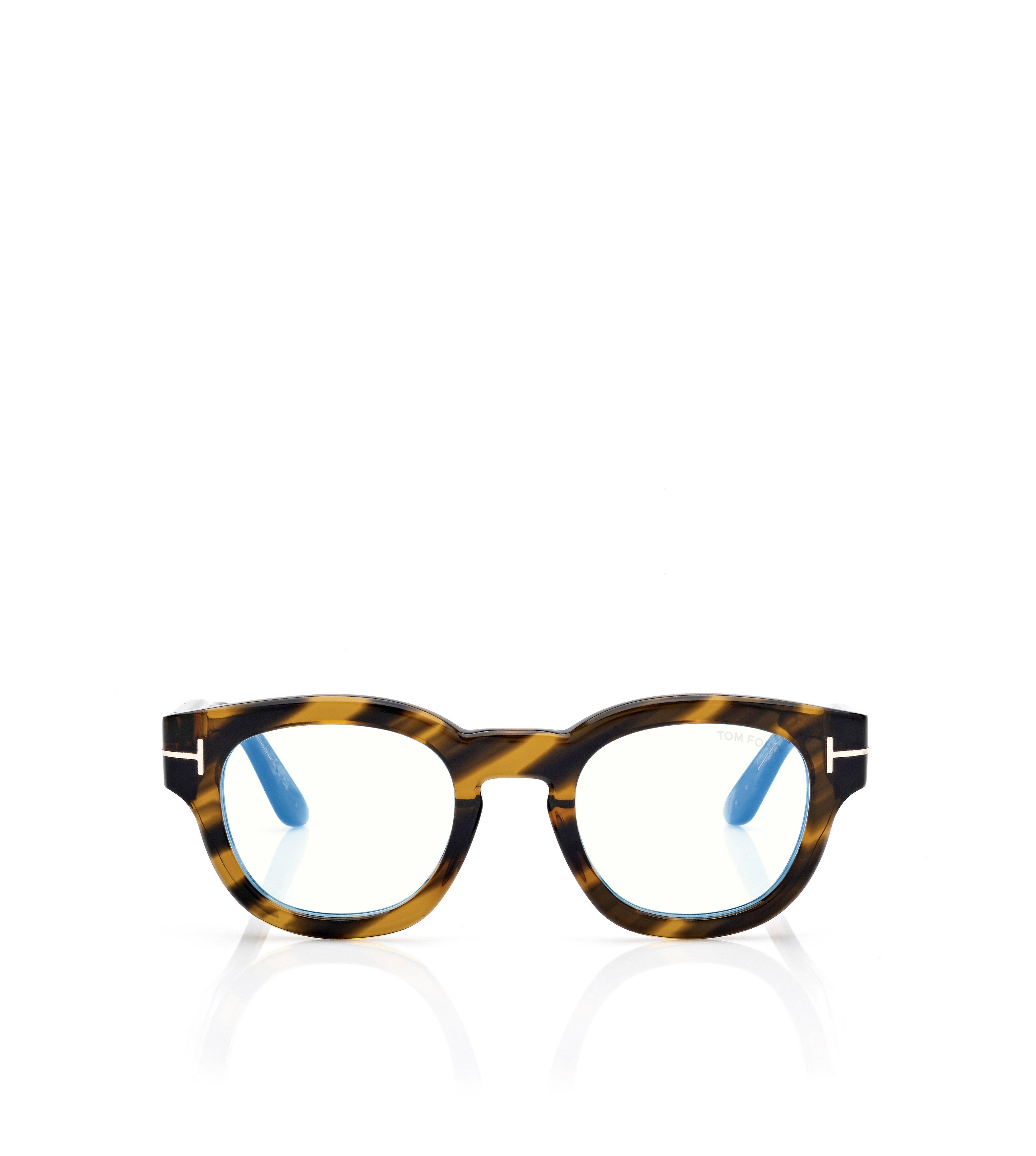 ICON BLUE BLOCK ROUND OPTICALS