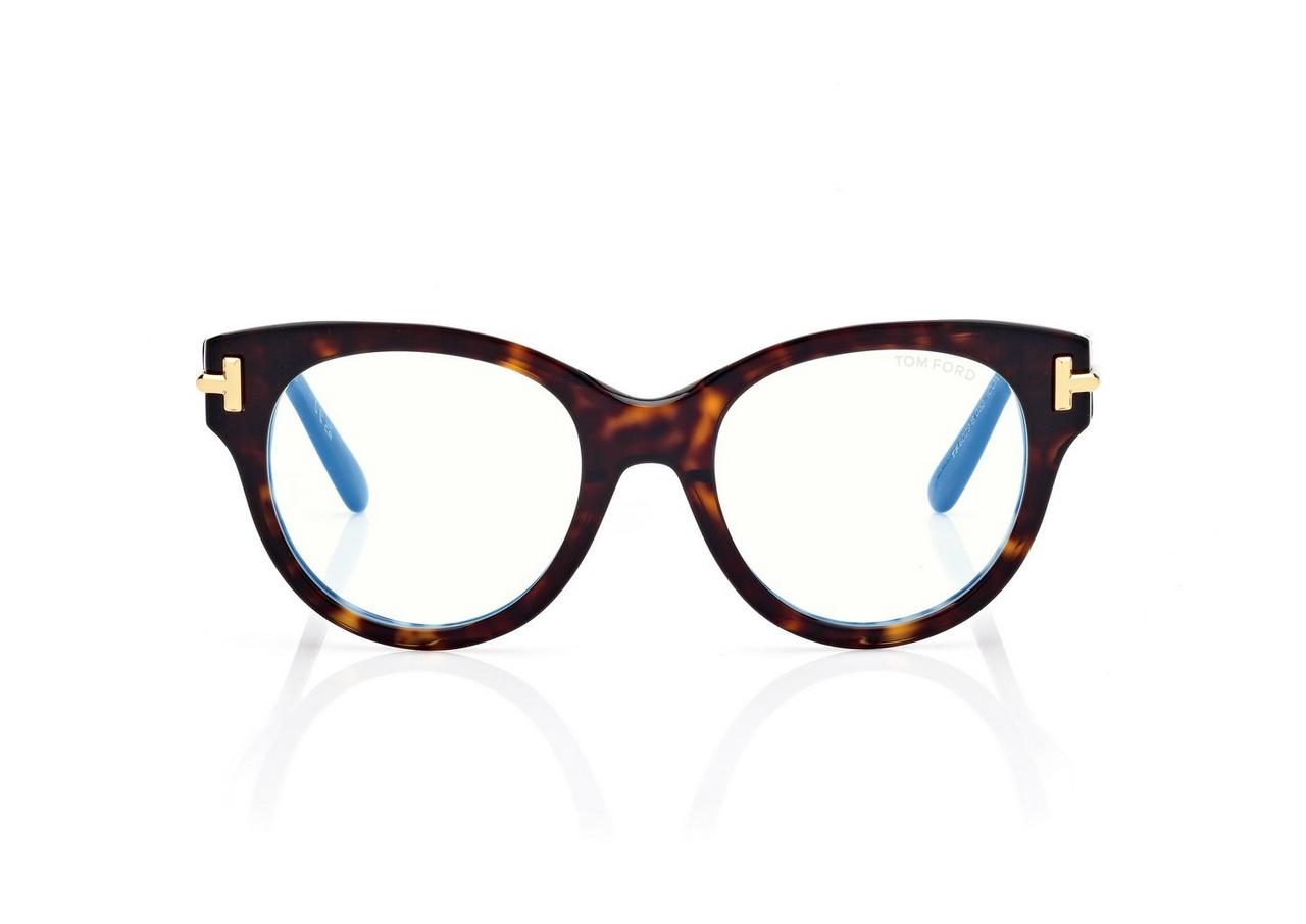 ICON BLUE BLOCK ROUND OPTICALS image number 0