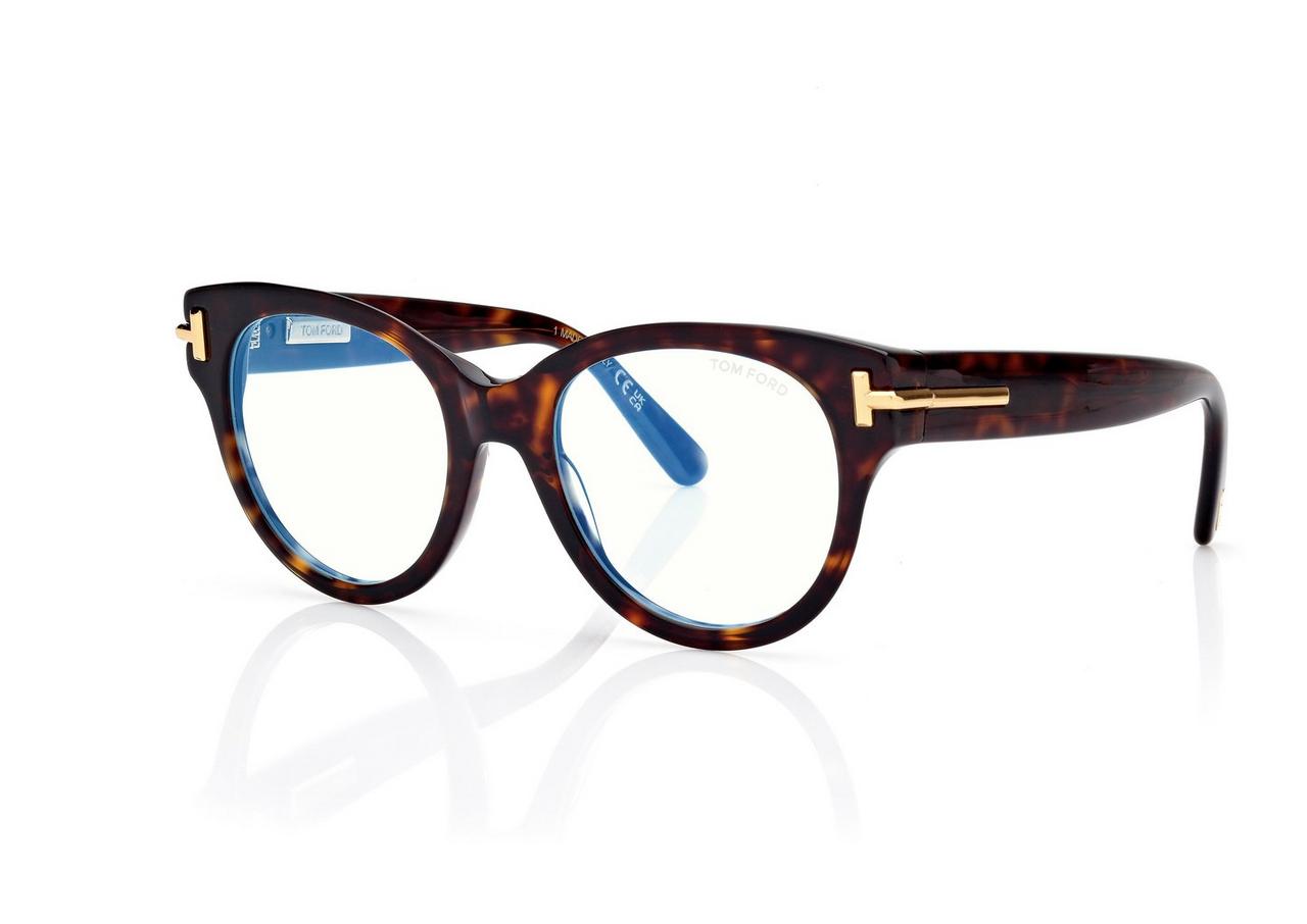 ICON BLUE BLOCK ROUND OPTICALS image number 1