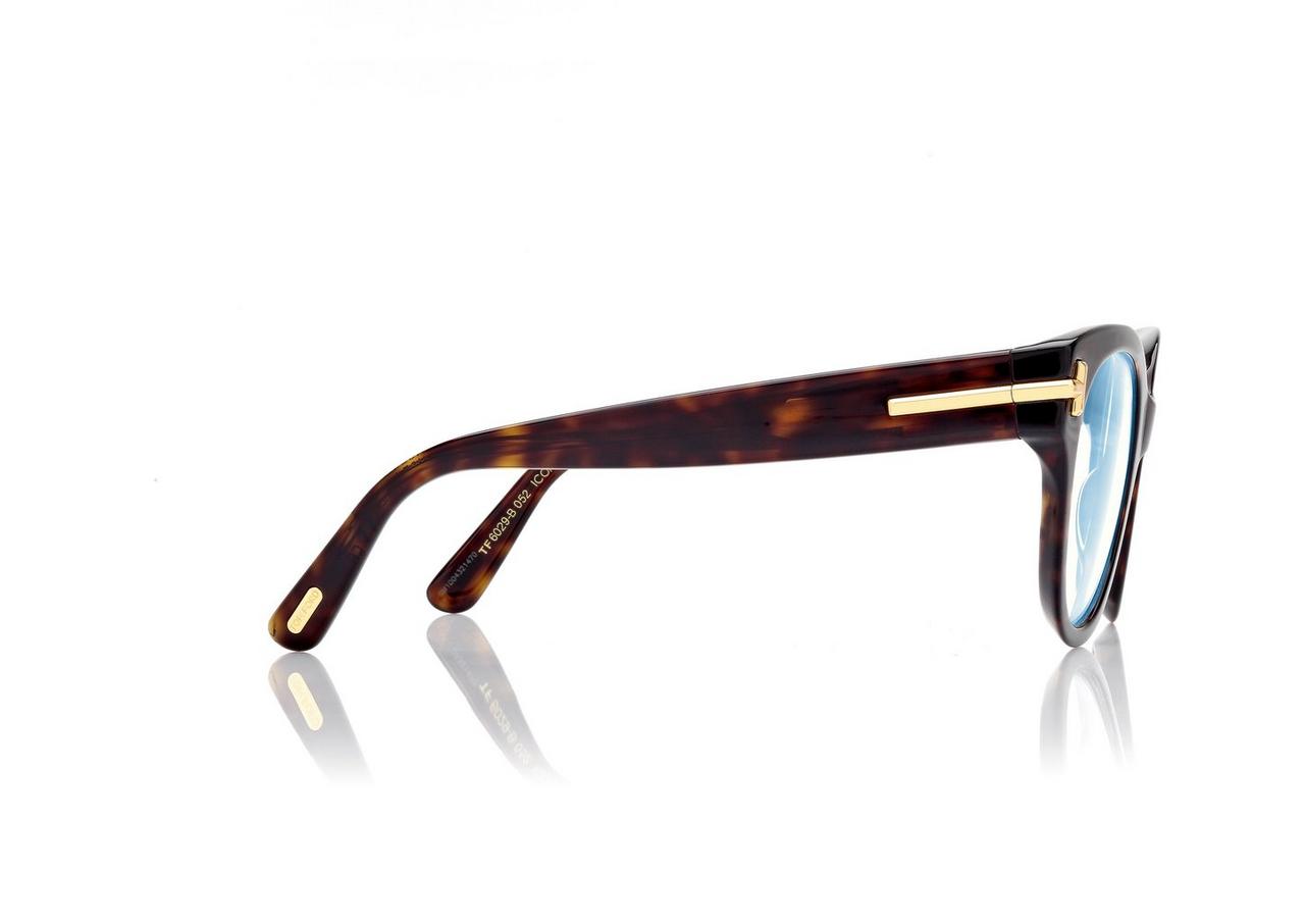 ICON BLUE BLOCK ROUND OPTICALS image number 2