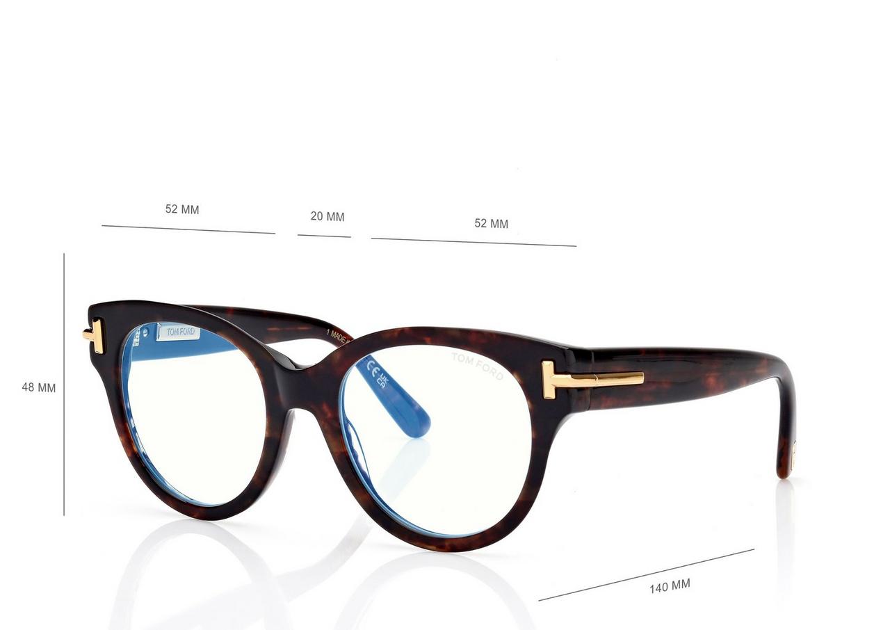 ICON BLUE BLOCK ROUND OPTICALS image number 3