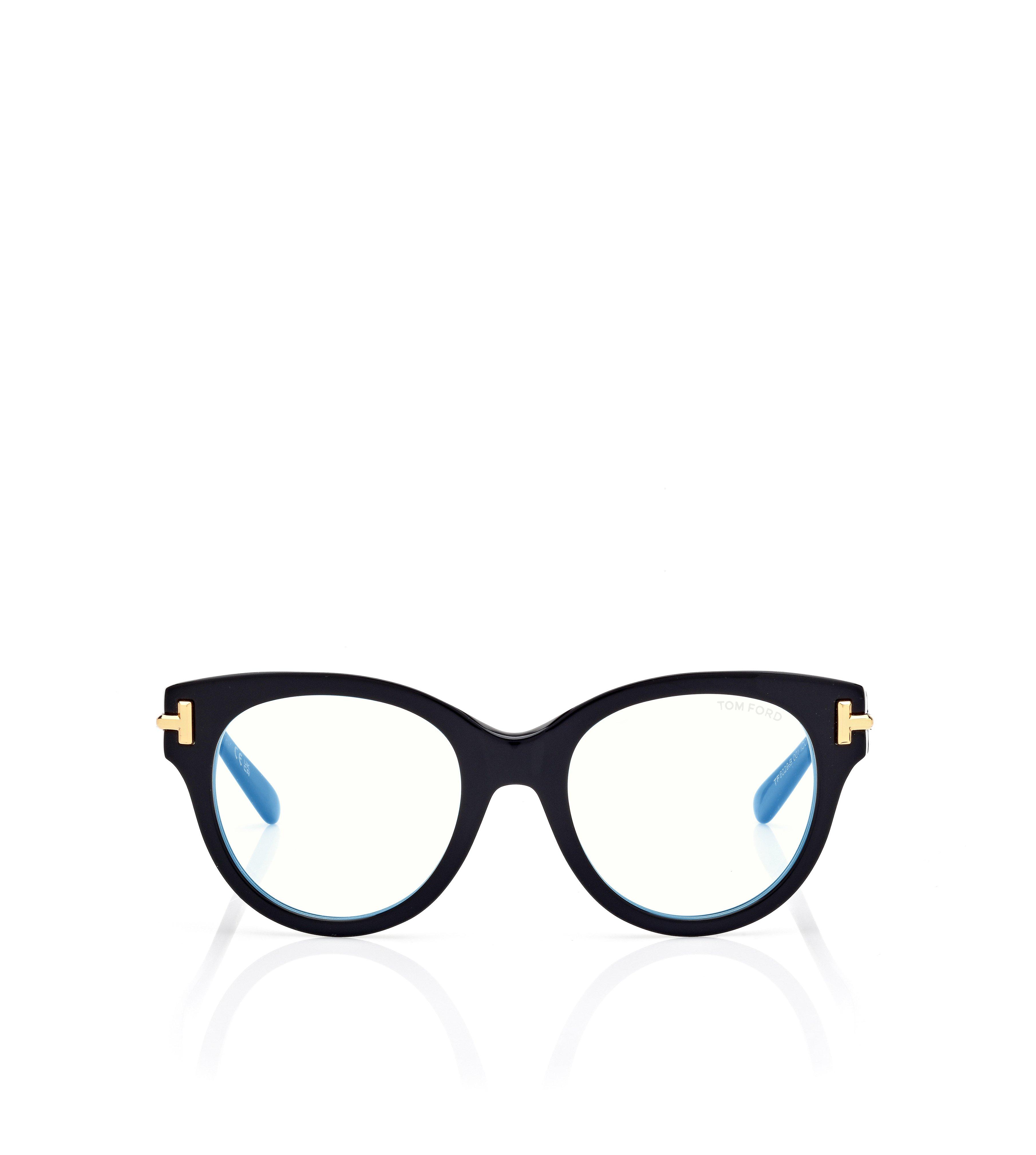 ICON BLUE BLOCK ROUND OPTICALS