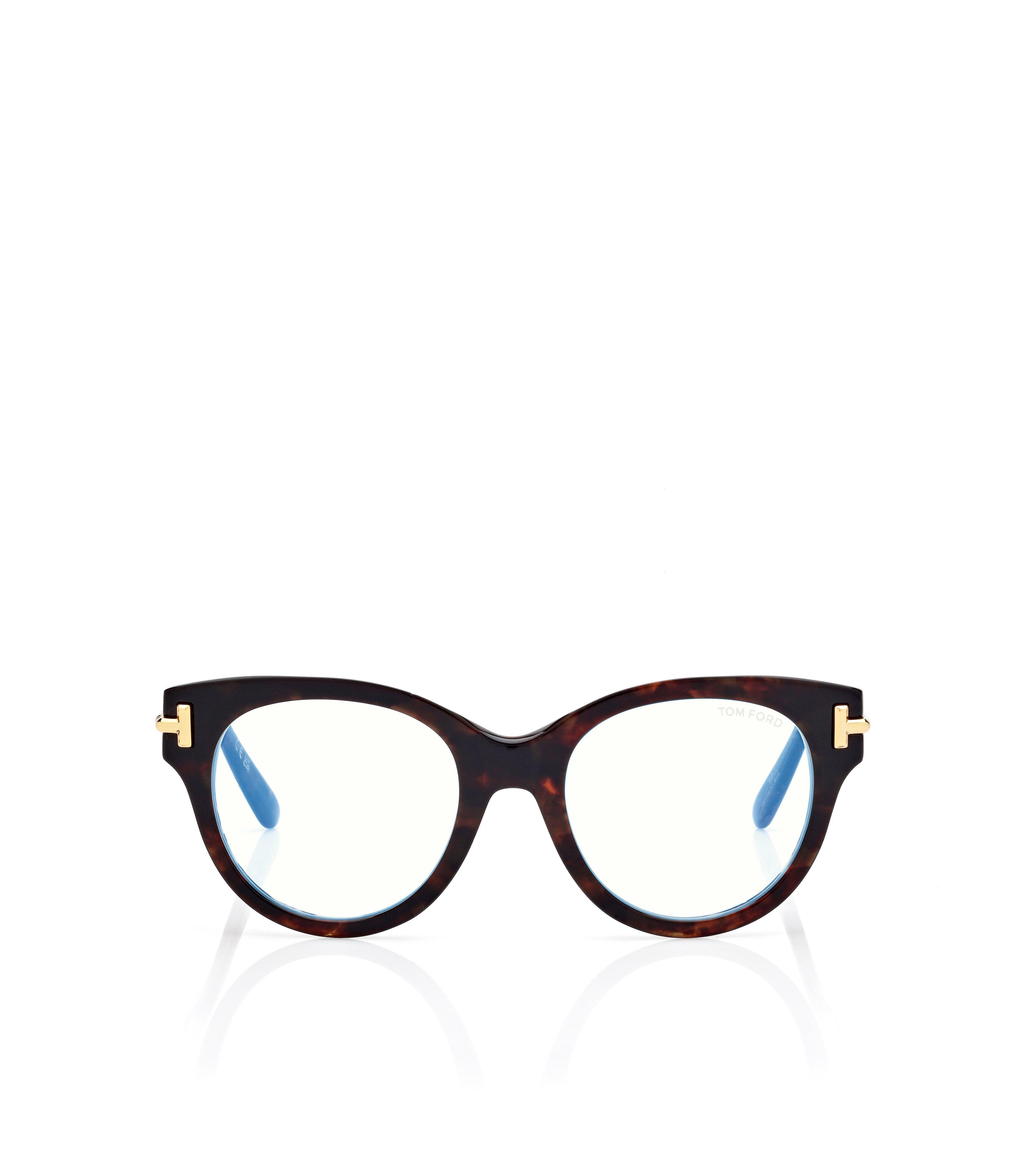 ICON BLUE BLOCK ROUND OPTICALS