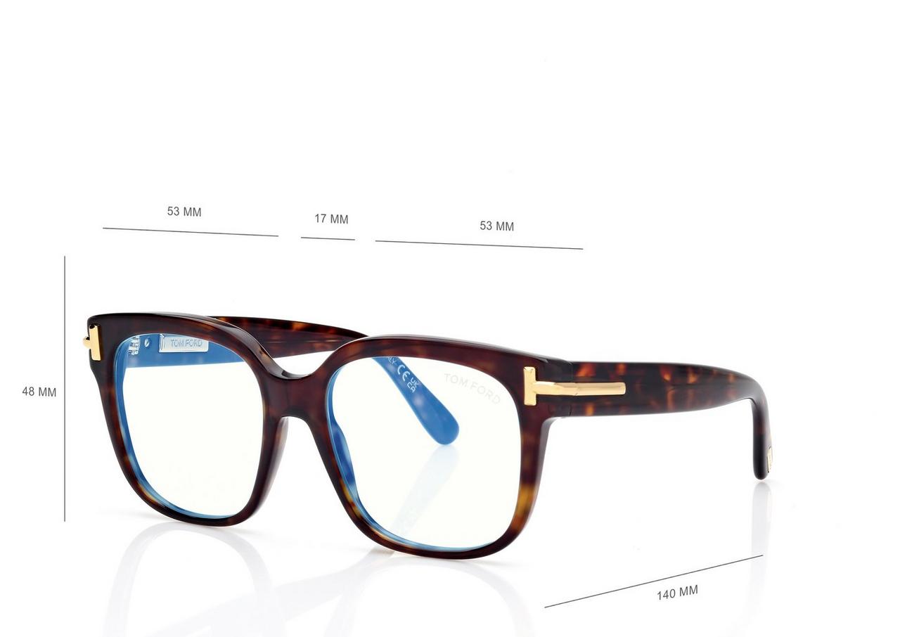 ICON BLUE BLOCK SQUARE OPTICALS image number 3