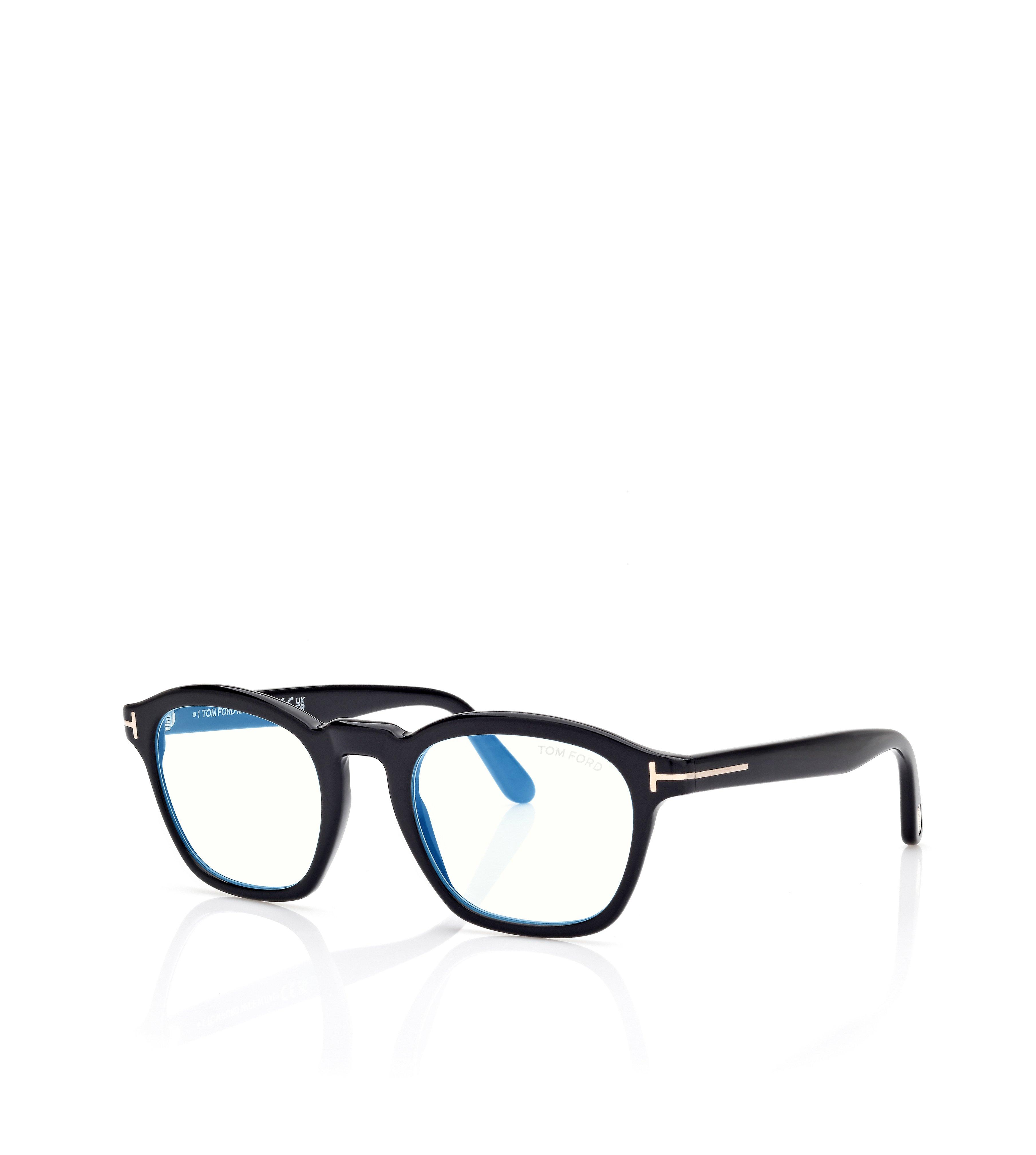 BLUE BLOCK ROUND OPTICALS