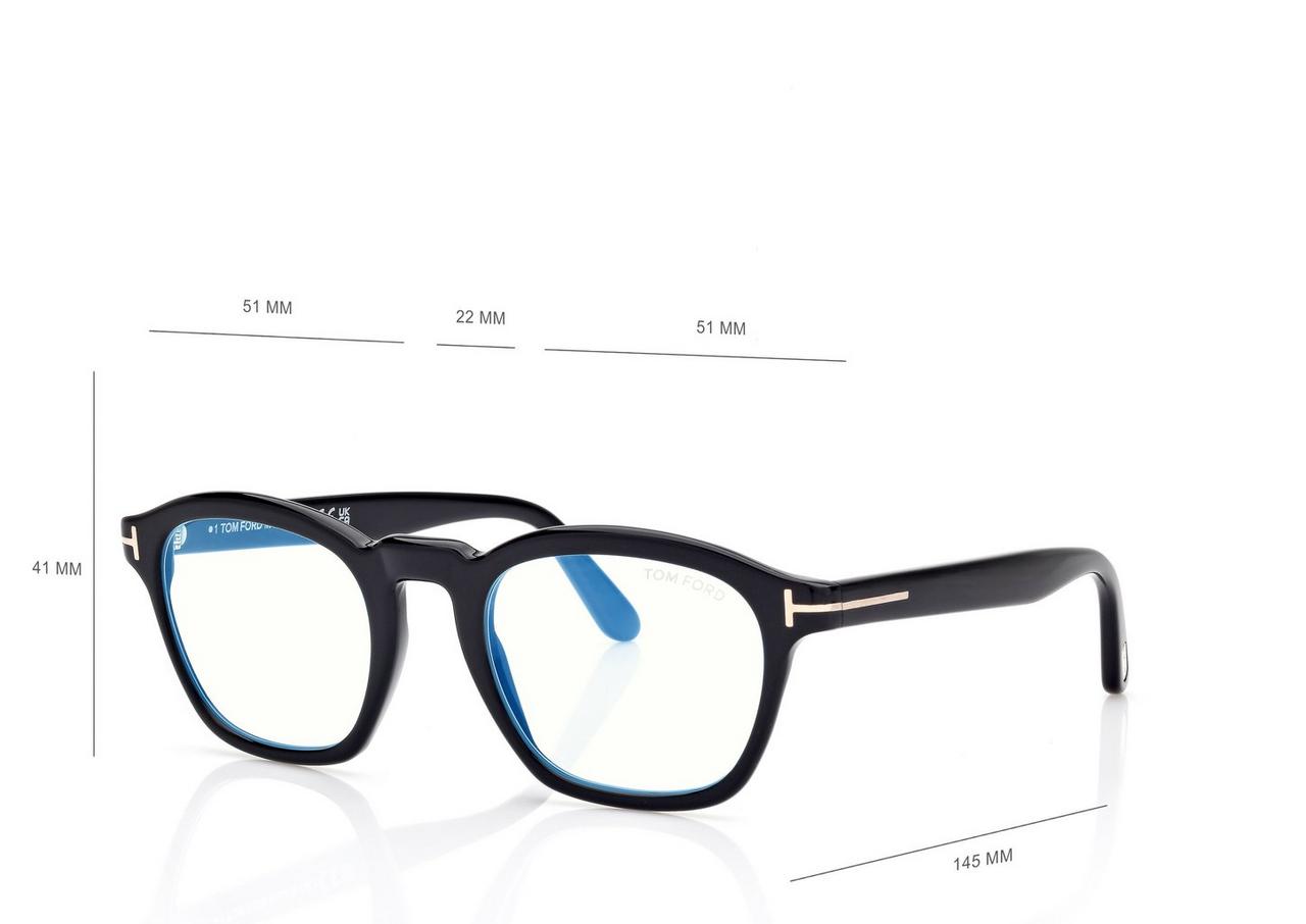 BLUE BLOCK ROUND OPTICALS image number 3