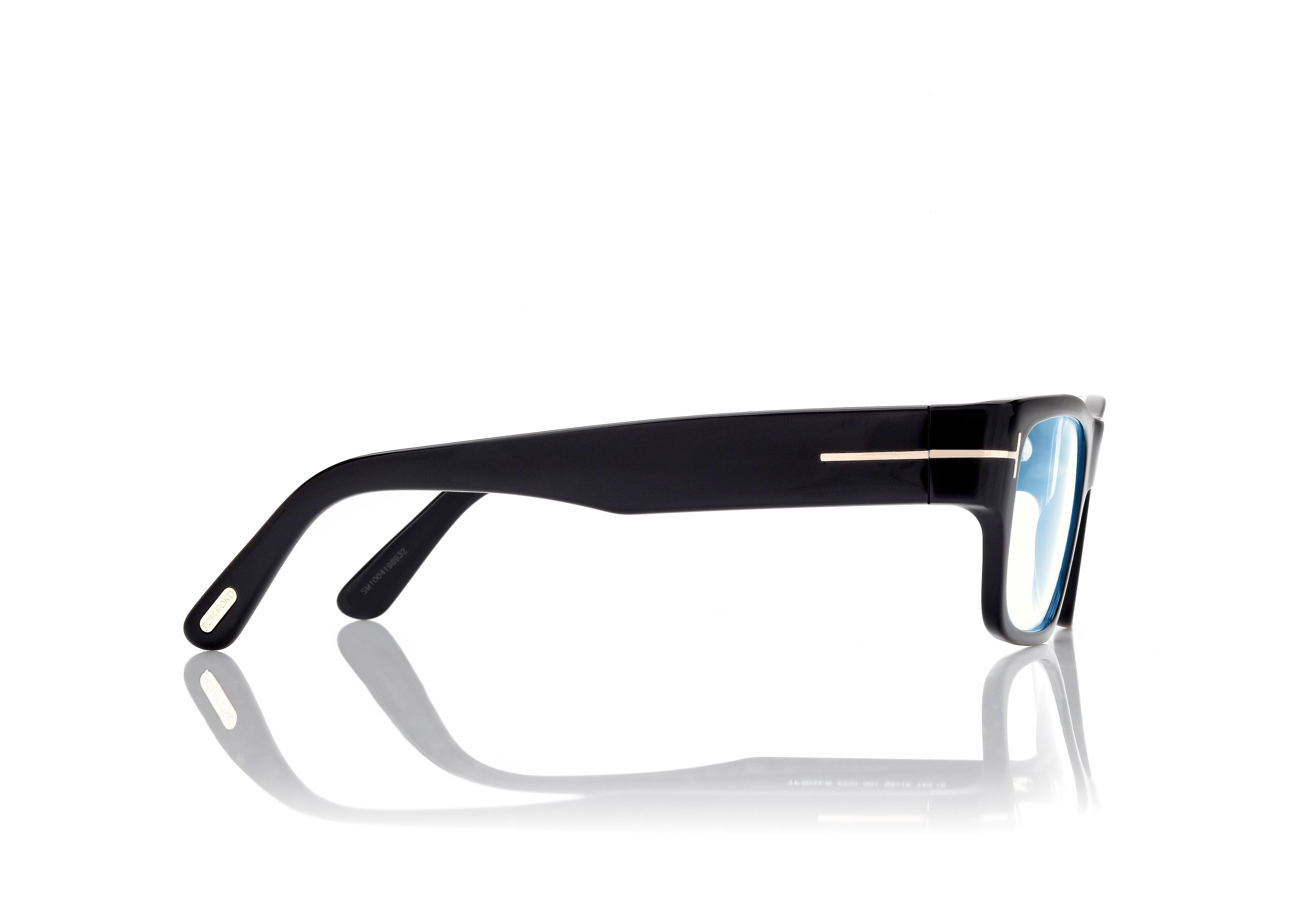 メガネ TOM FORD Tom Ford - FT6034-B 54001 - 001 Tom Ford FT6034-B Glasses 001 Shiny Black - eye-oo.com