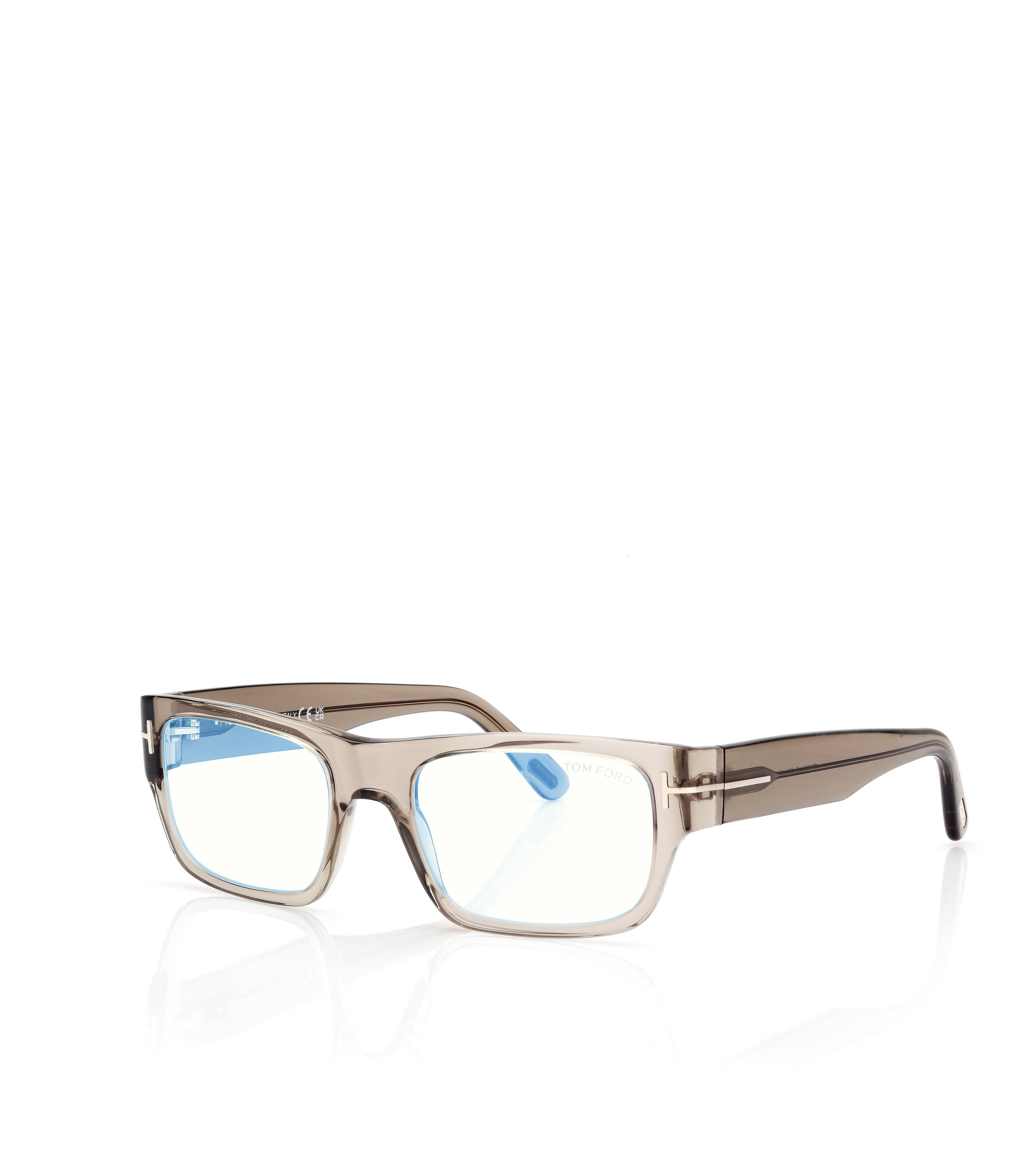 LUNETTES RECTANGULAIRES LUMI&Egrave;RE BLEUE