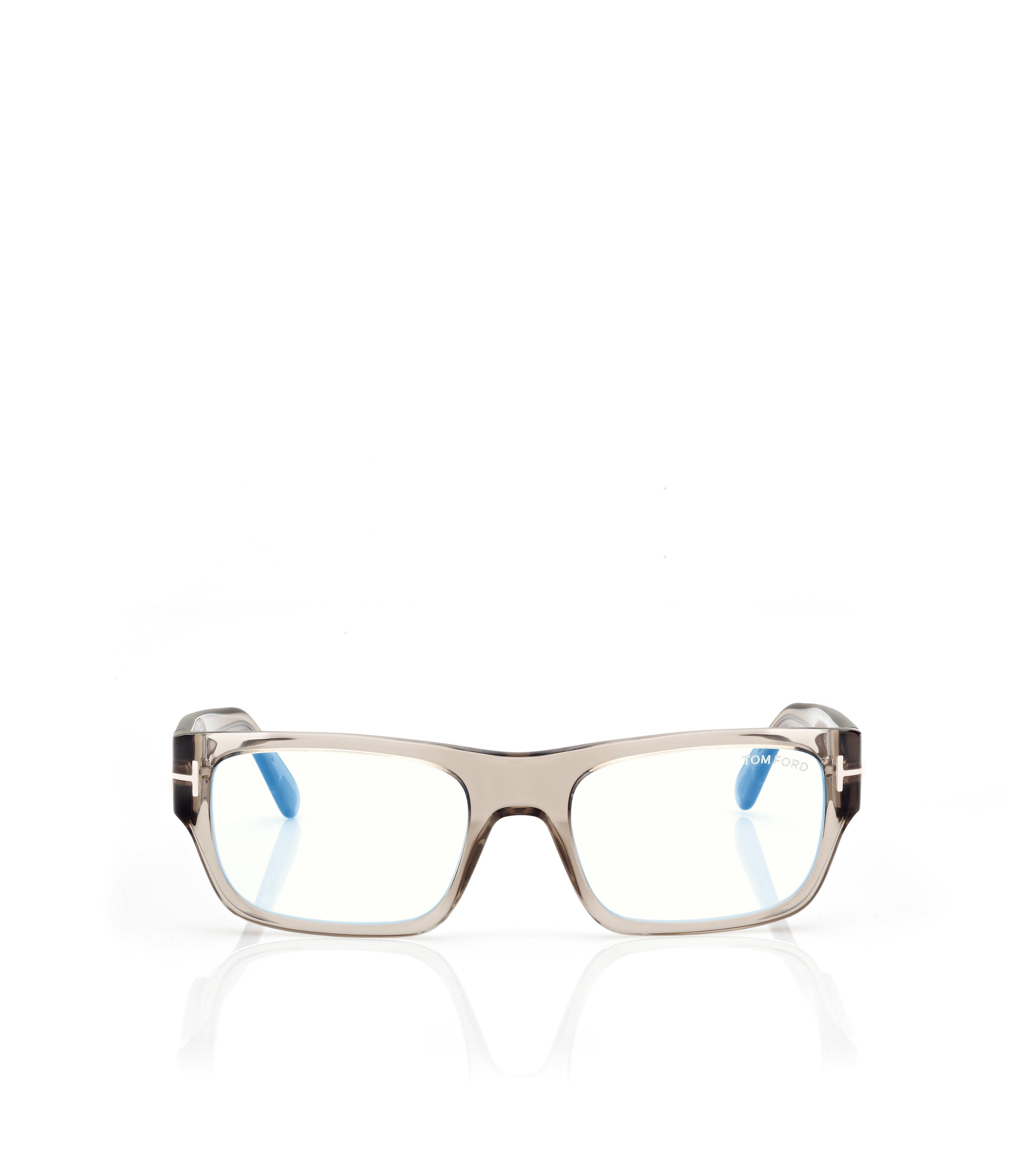 LUNETTES RECTANGULAIRES LUMI&Egrave;RE BLEUE