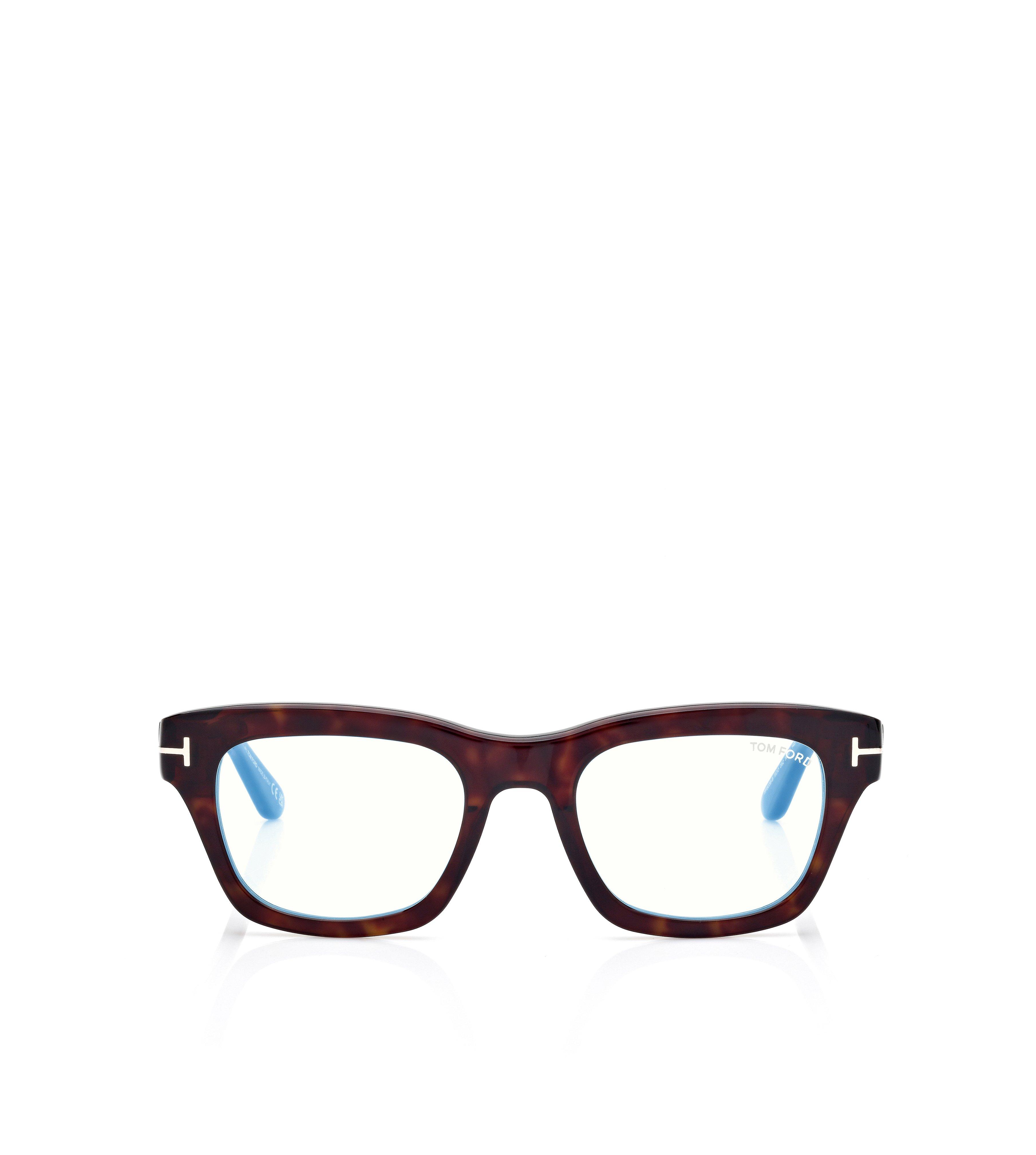 LUNETTES RECTANGULAIRES LUMI&Egrave;RE BLEUE