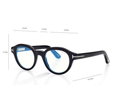 BLUE BLOCK ROUND OPTICALS image number 3