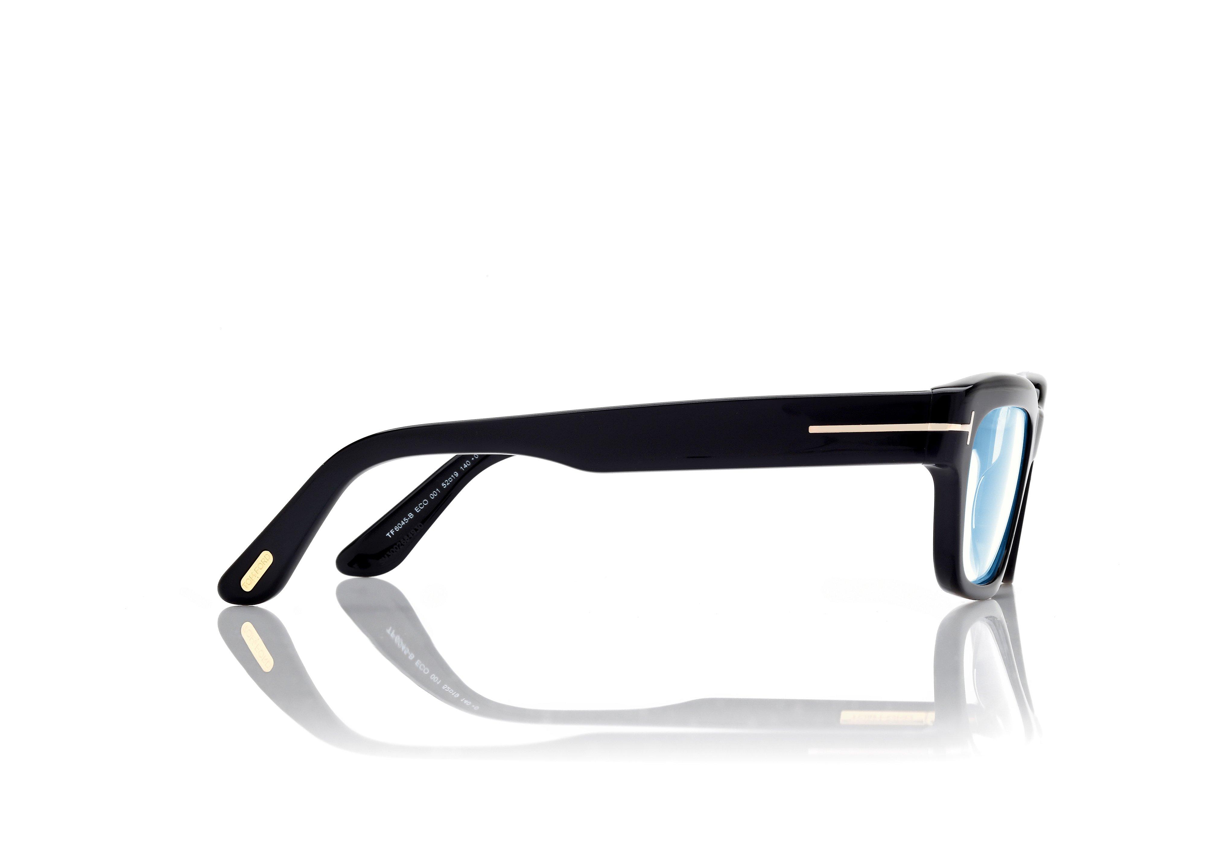 BLUE BLOCK RECTANGULAR OPTICALS | TOM FORD Fashion display picture 3