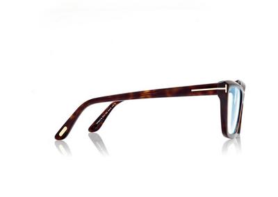 TOM FORD OM DARK HAVANA BLUE BLOCK CAT EYE OPTICALS
