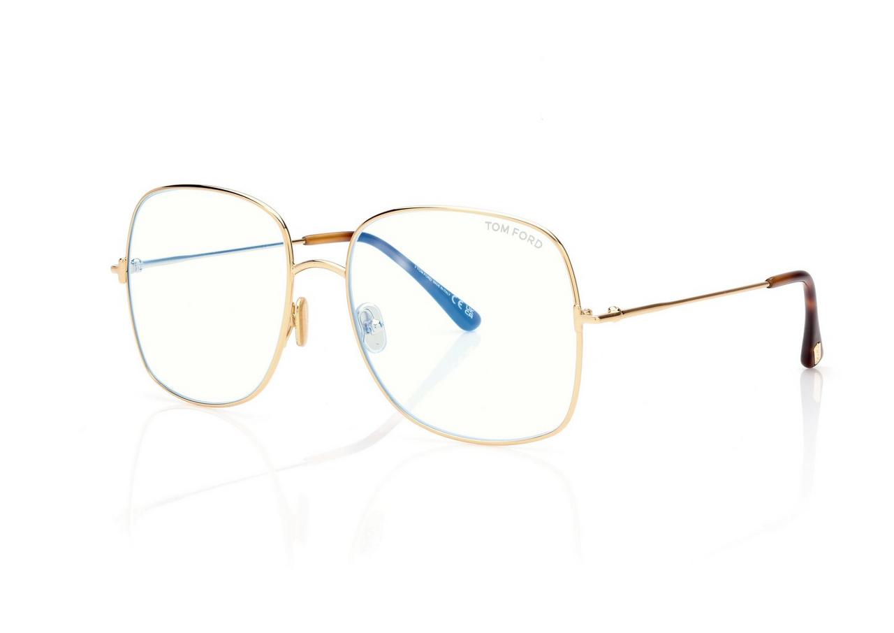 BLUE BLOCK SQUARE OPTICALS image number 1