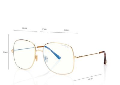 BLUE BLOCK SQUARE OPTICALS image number 3