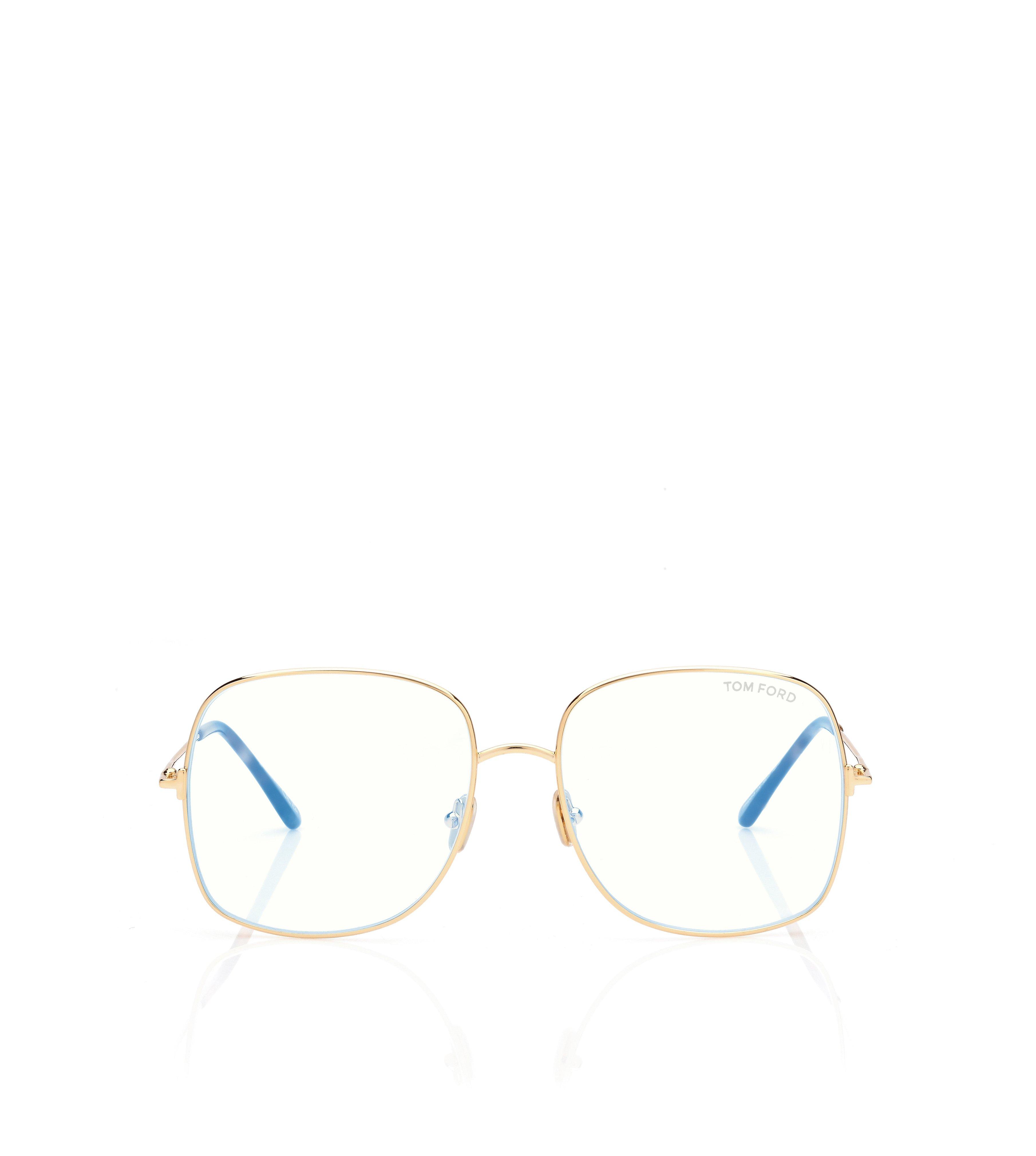 BLUE BLOCK SQUARE OPTICALS