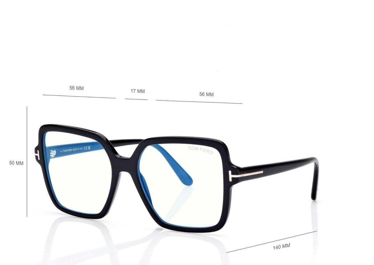 SQUARE BLUE BLOCK OPTICALS image number 3